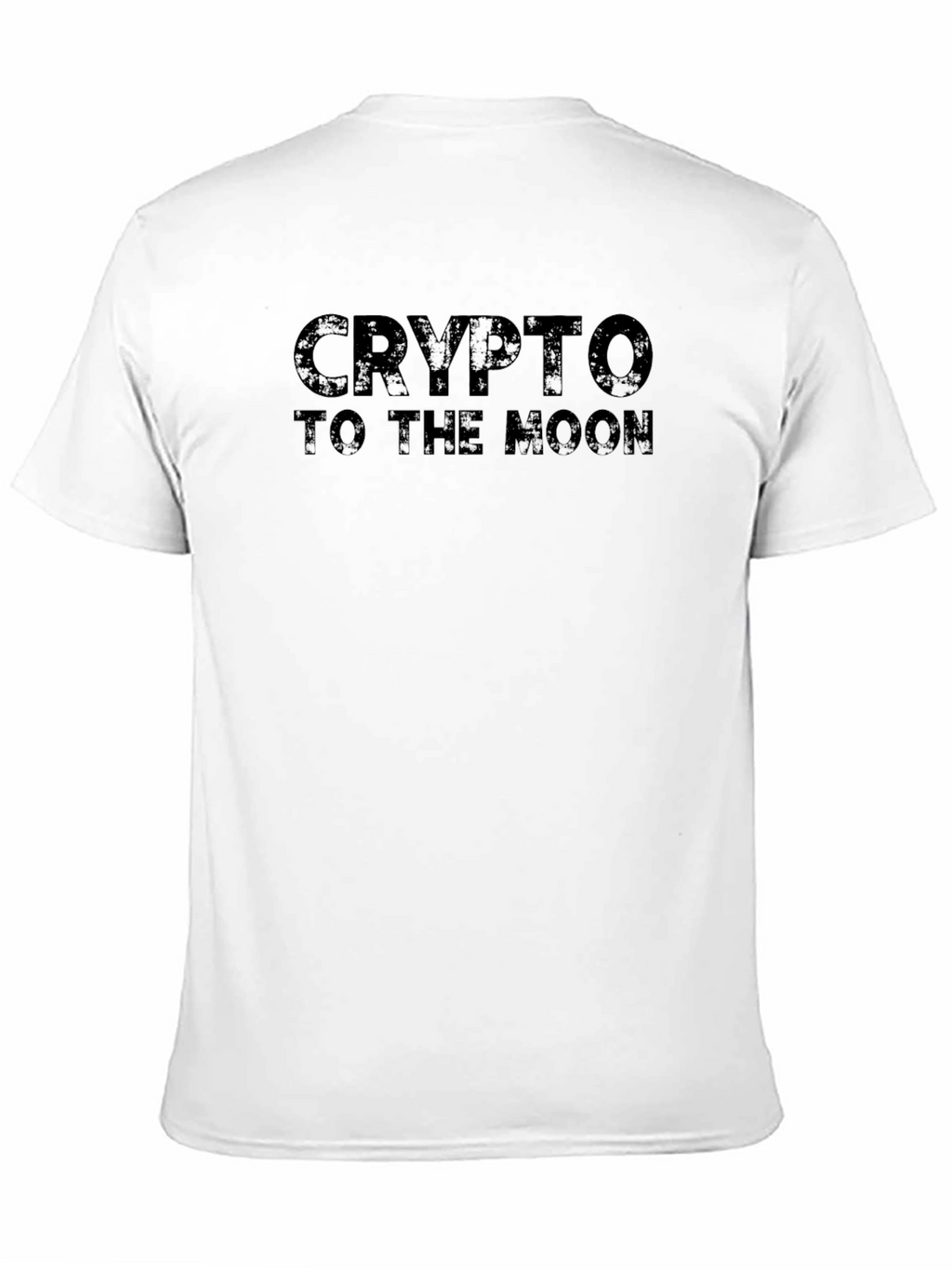 Crypto To The Moon T-Shirt - Black