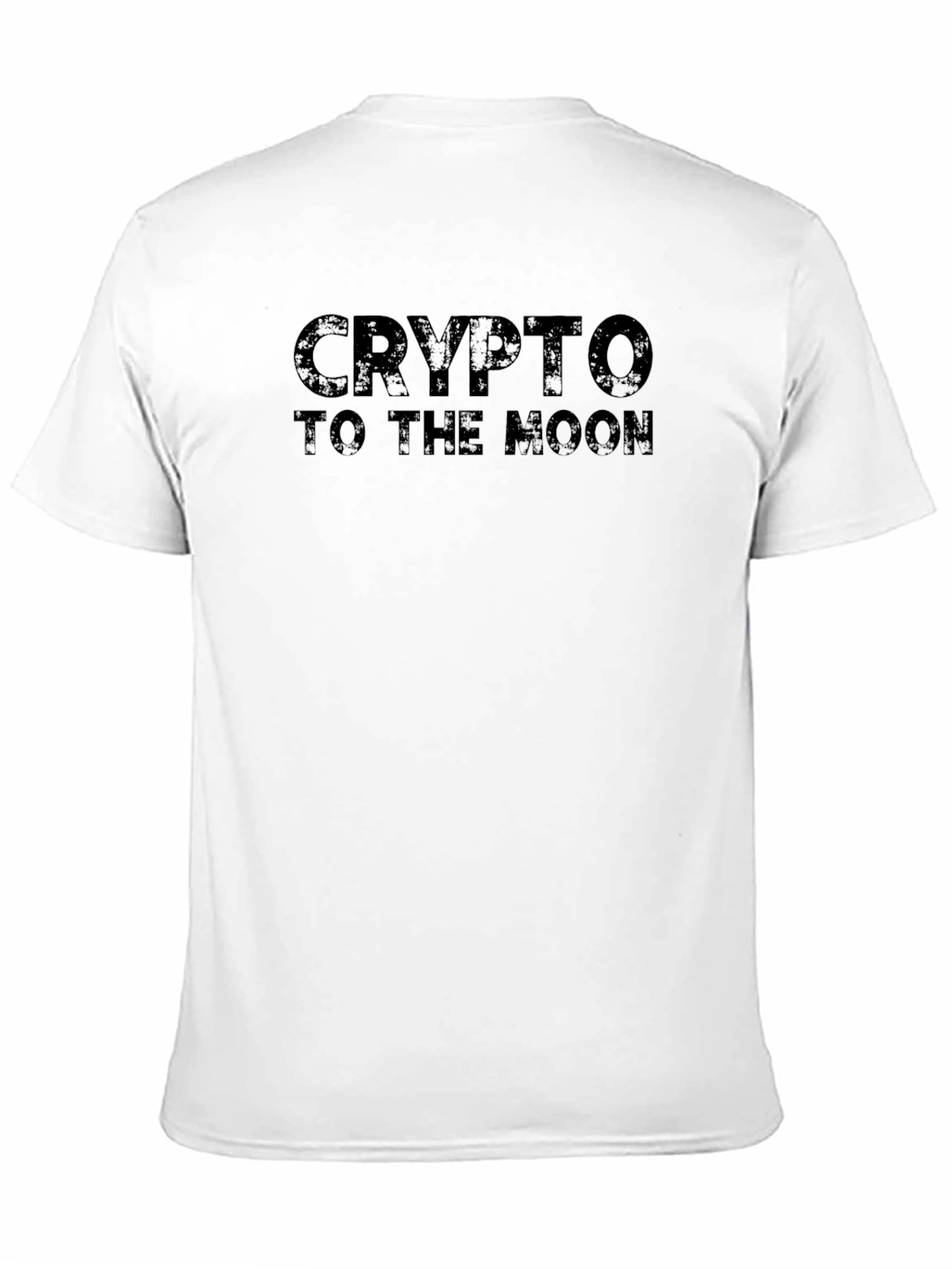 Crypto To The Moon T-Shirt - Black