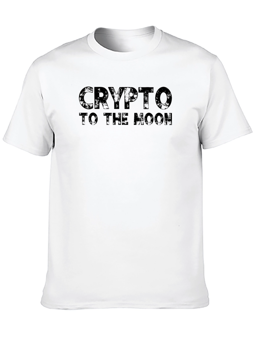 Crypto To The Moon T-Shirt - Black