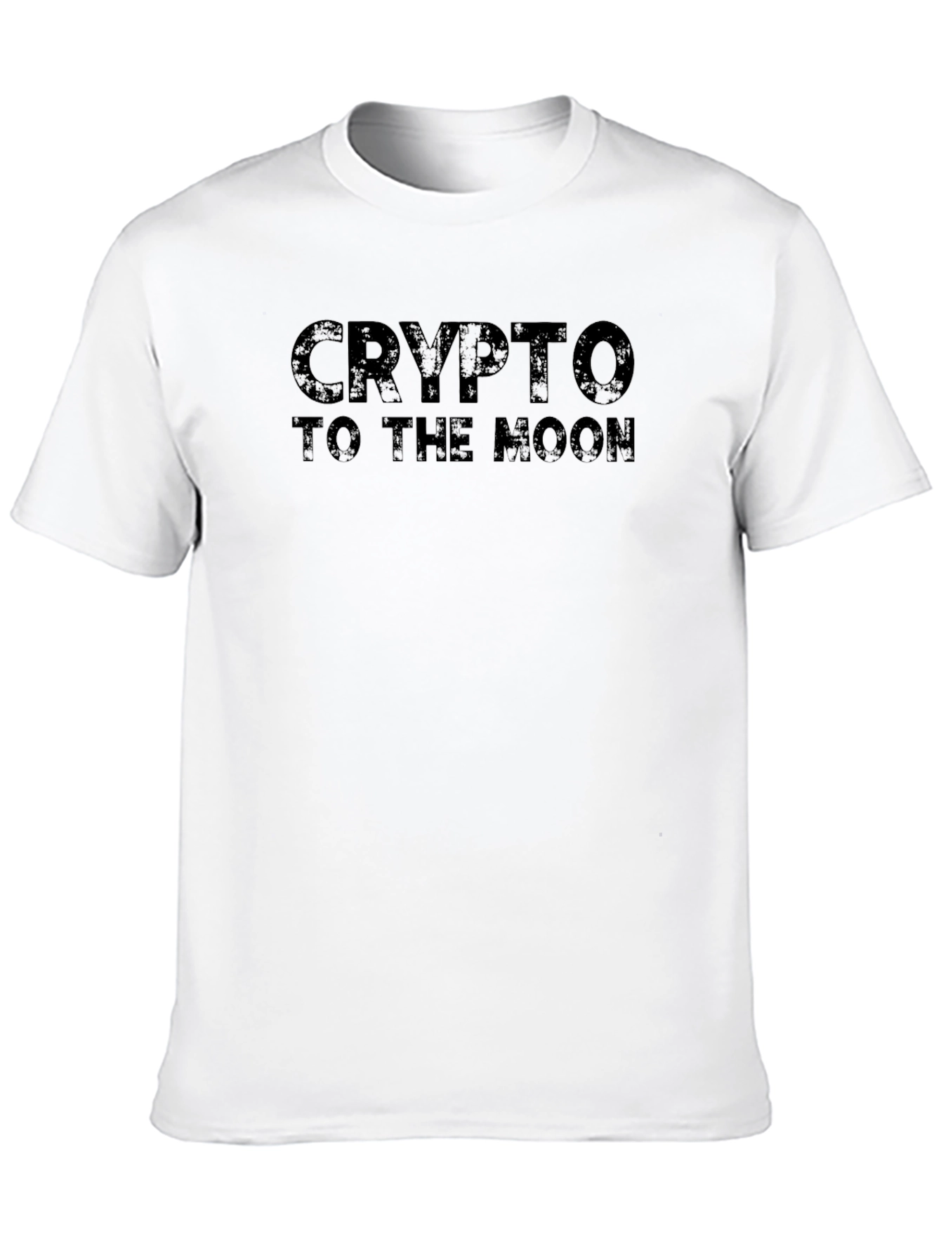 Crypto To The Moon T-Shirt - Black