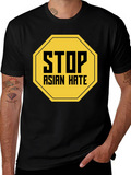Stop Asian Hate T-Shirt Black
