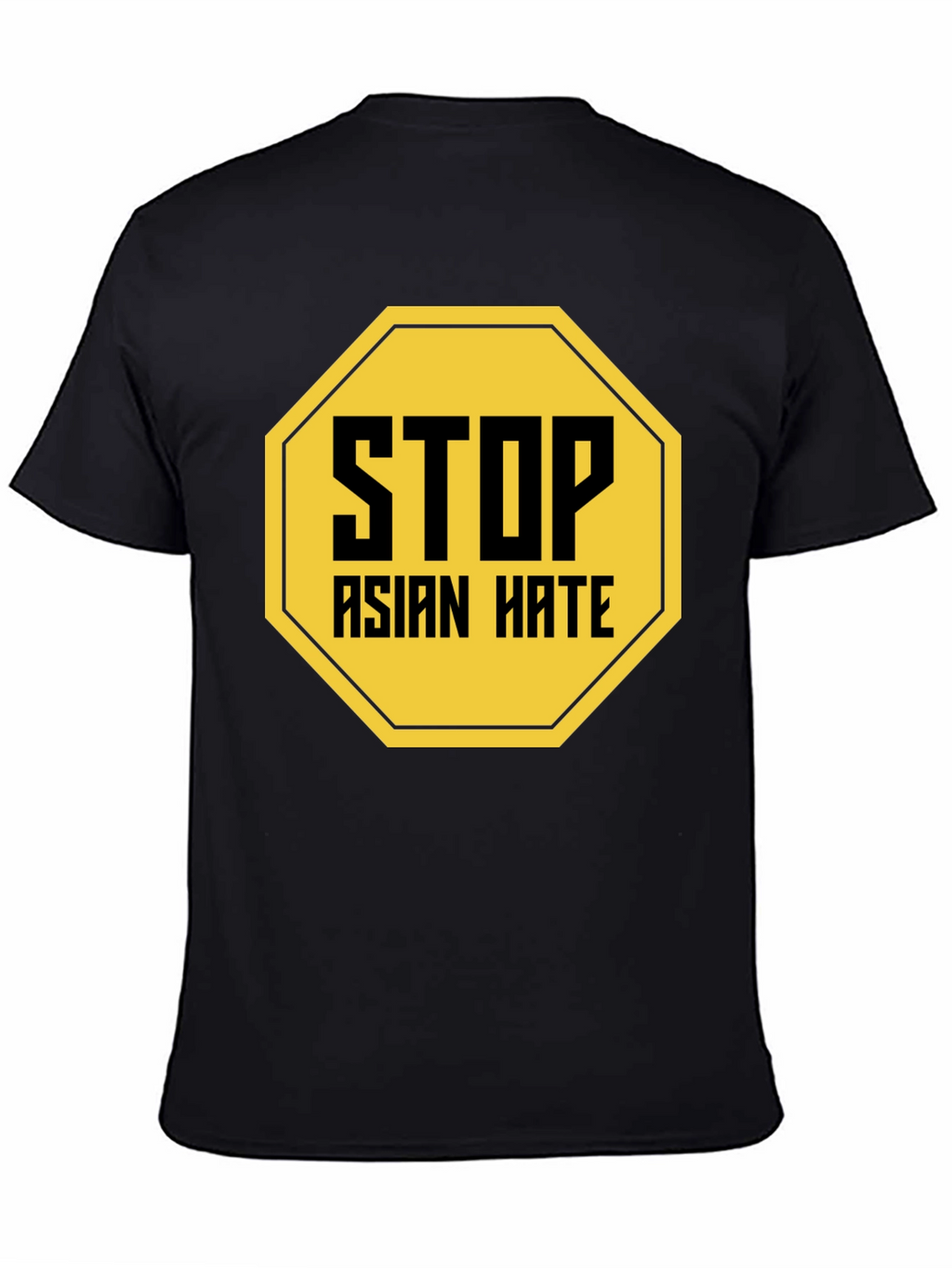 Stop Asian Hate T-Shirt Black