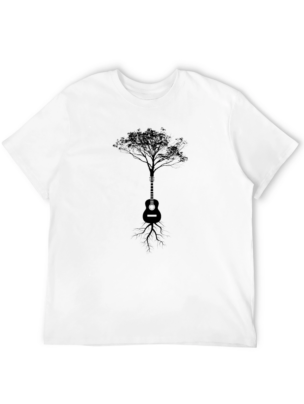Guitar Tree Graphic Tee - Music Lovers T-Shirt