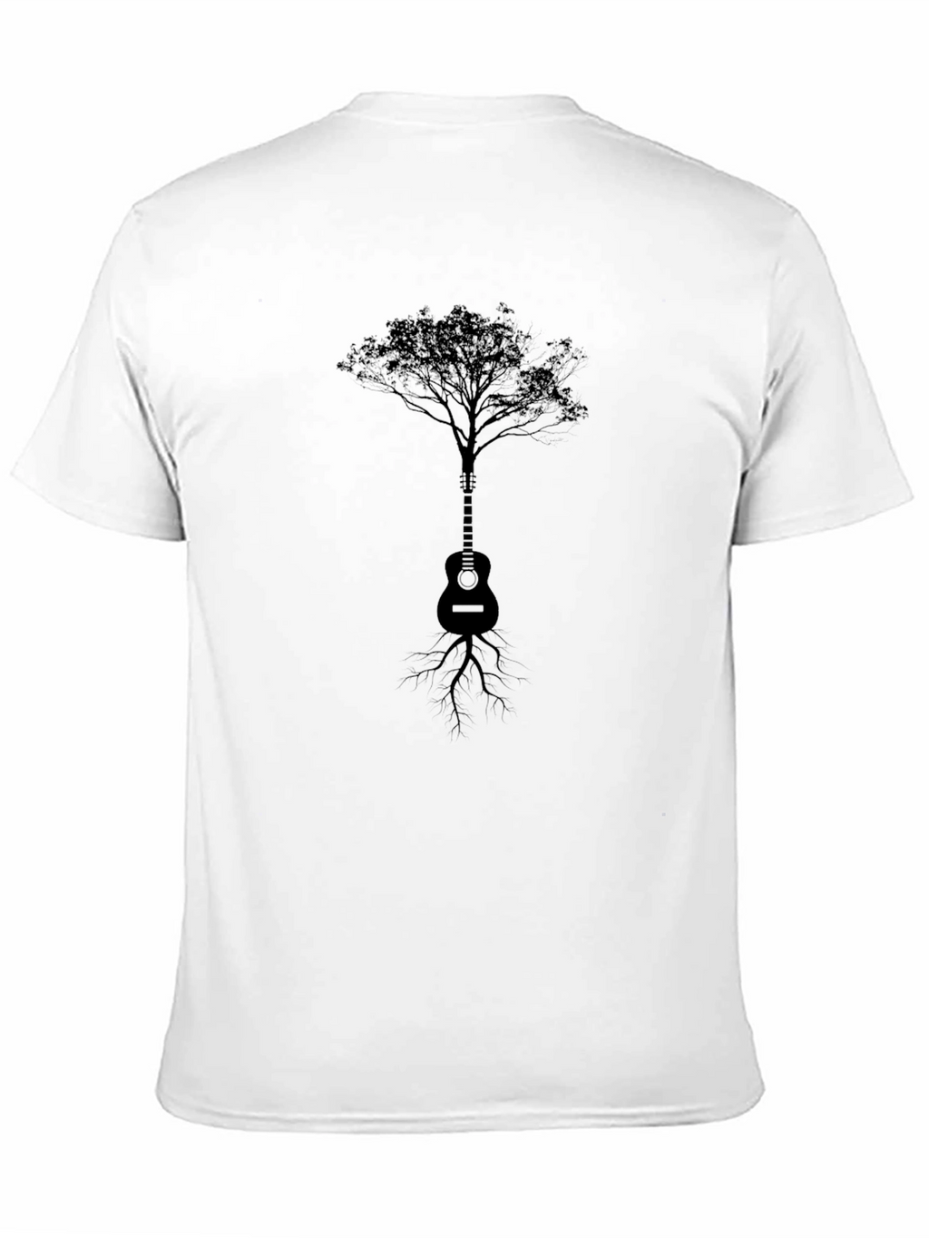 Guitar Tree Graphic Tee - Music Lovers T-Shirt