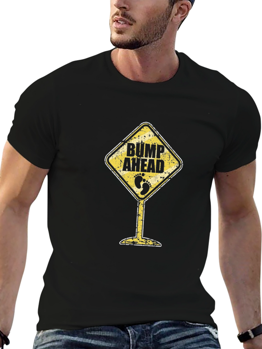 Bump Ahead Pregnancy T-Shirt