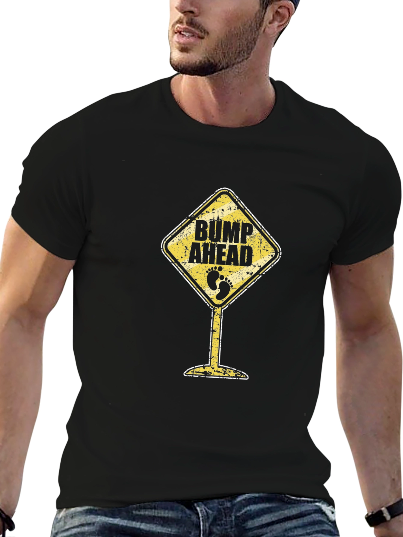Bump Ahead Pregnancy T-Shirt