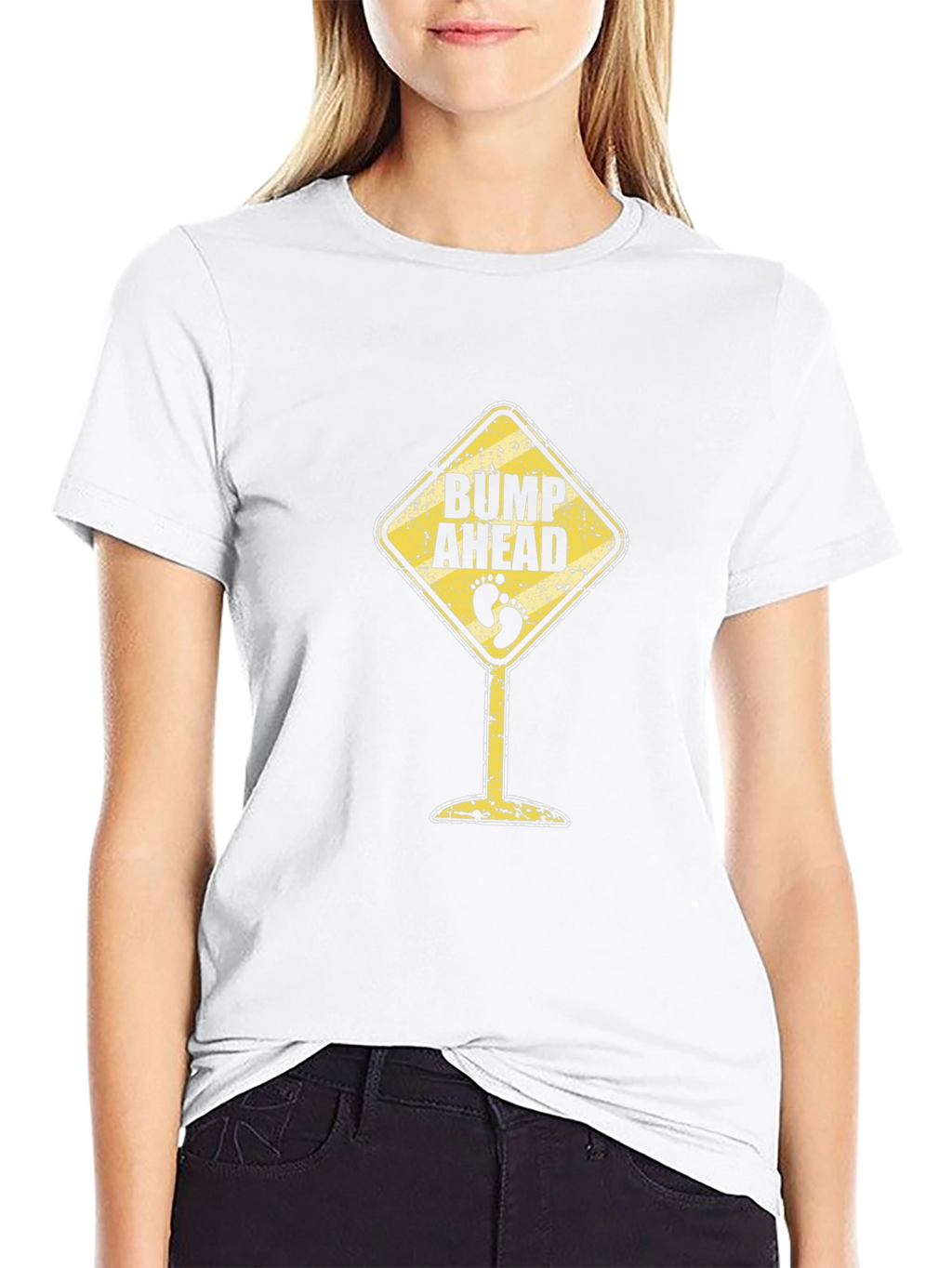 Bump Ahead Pregnancy T-Shirt