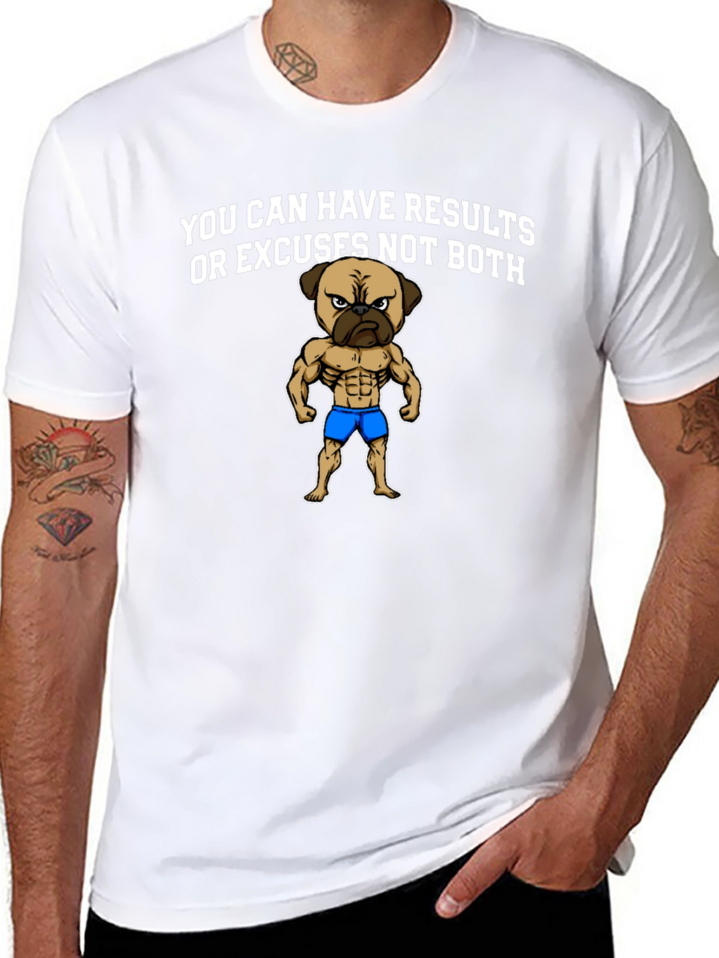 Results or Excuses Graphic Tee