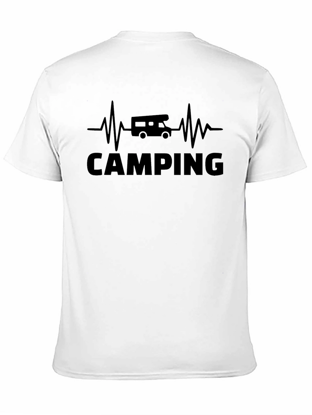 Camping Heartbeat T-Shirt - Adventure Ready
