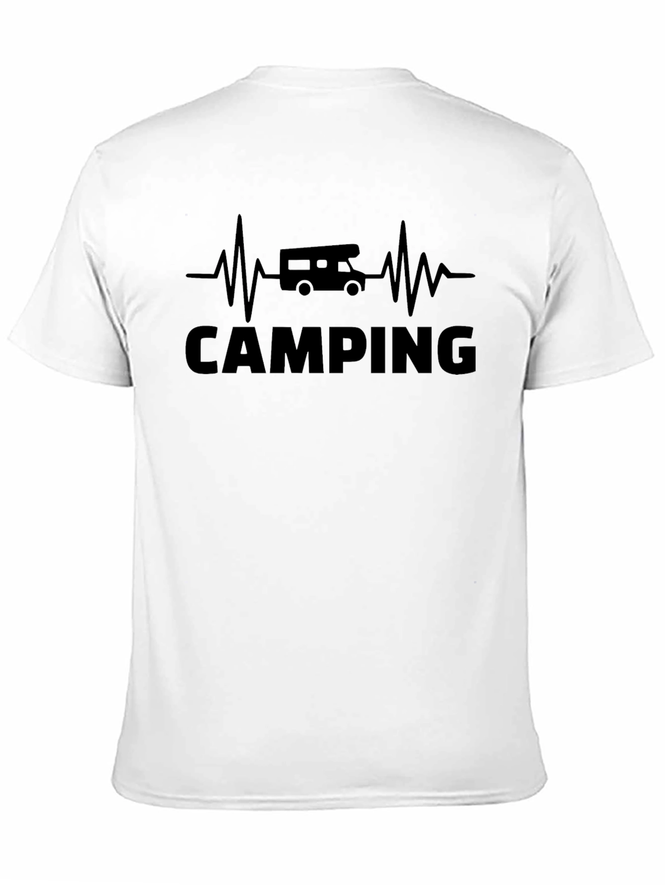 Camping Heartbeat T-Shirt - Adventure Ready