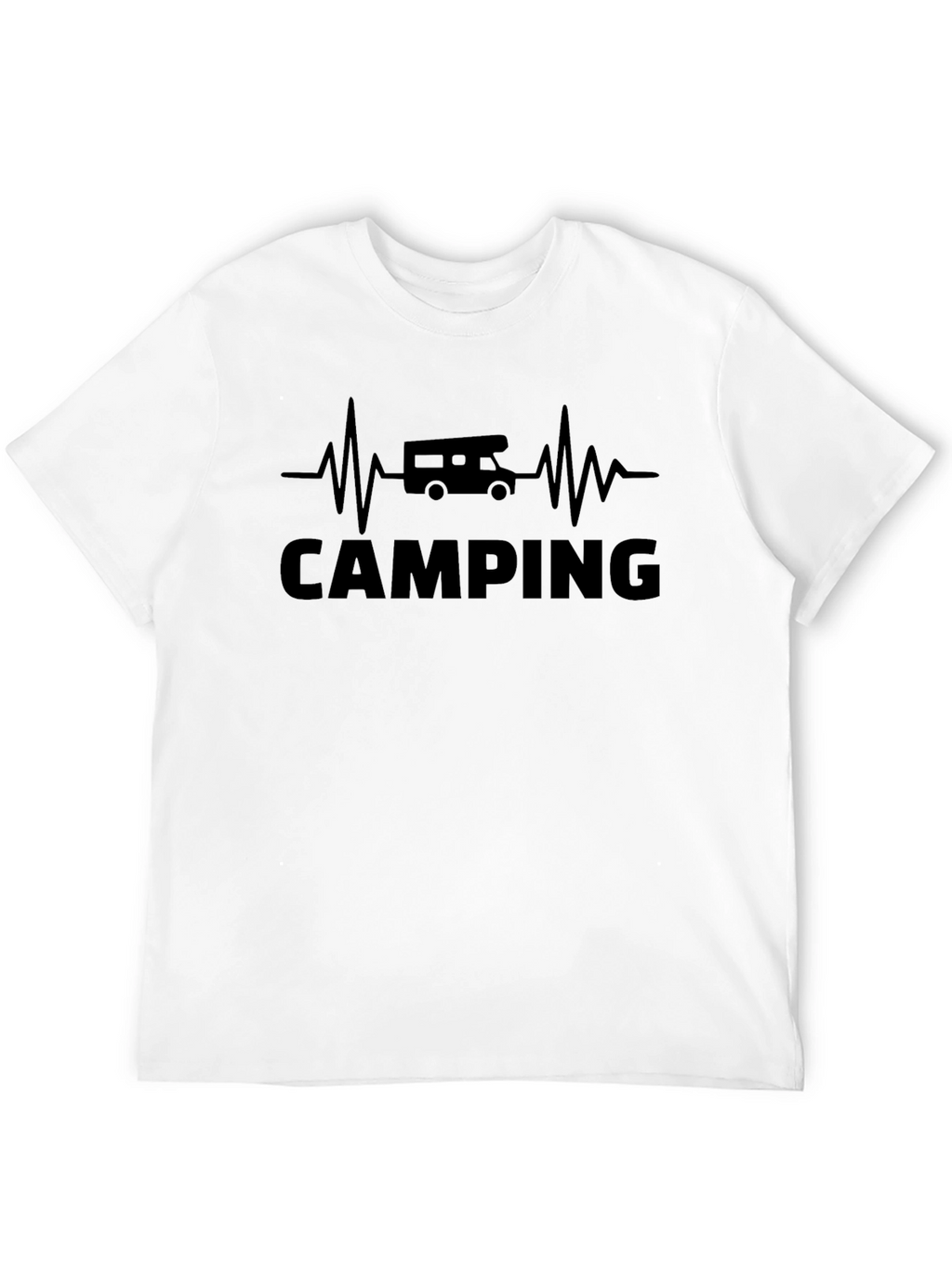 Camping Heartbeat T-Shirt - Adventure Ready