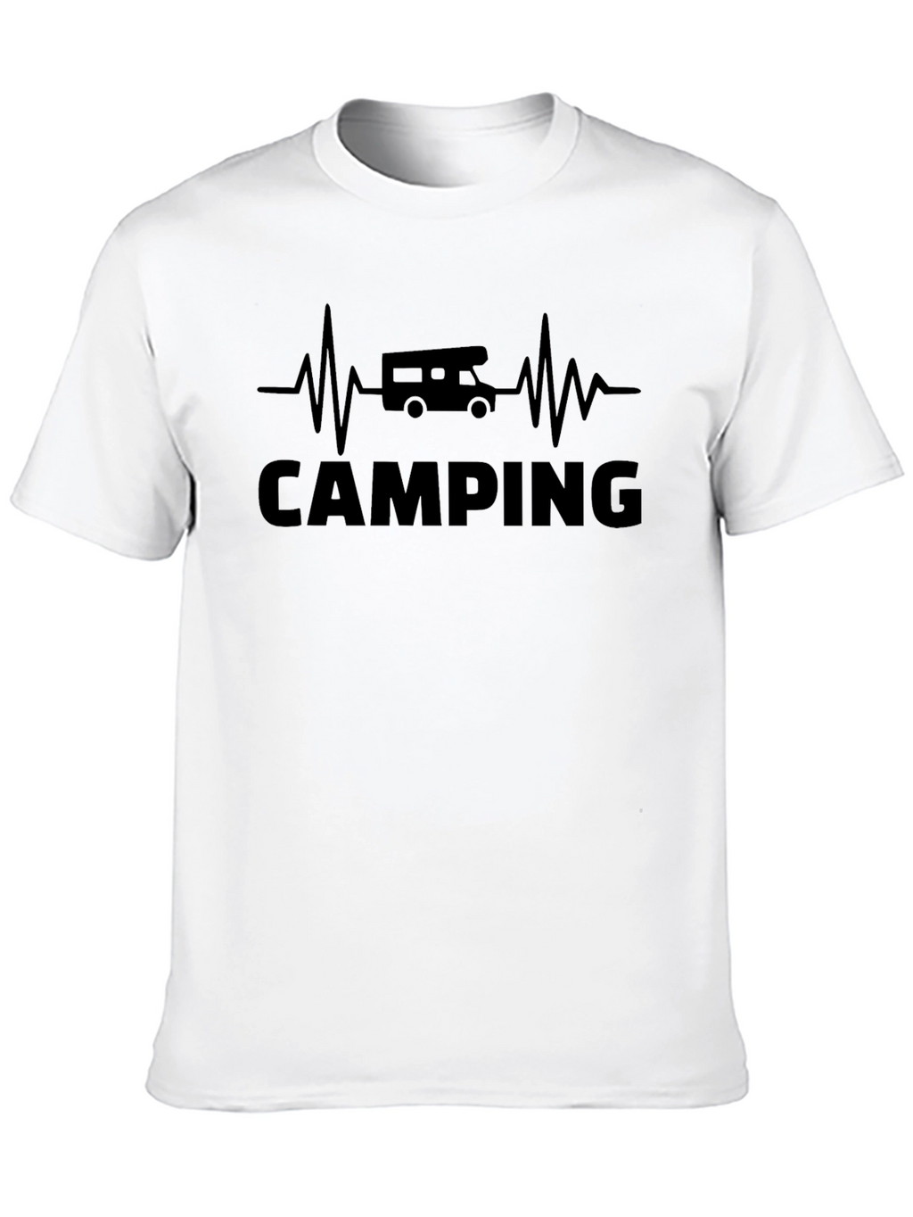 Camping Heartbeat T-Shirt - Adventure Ready