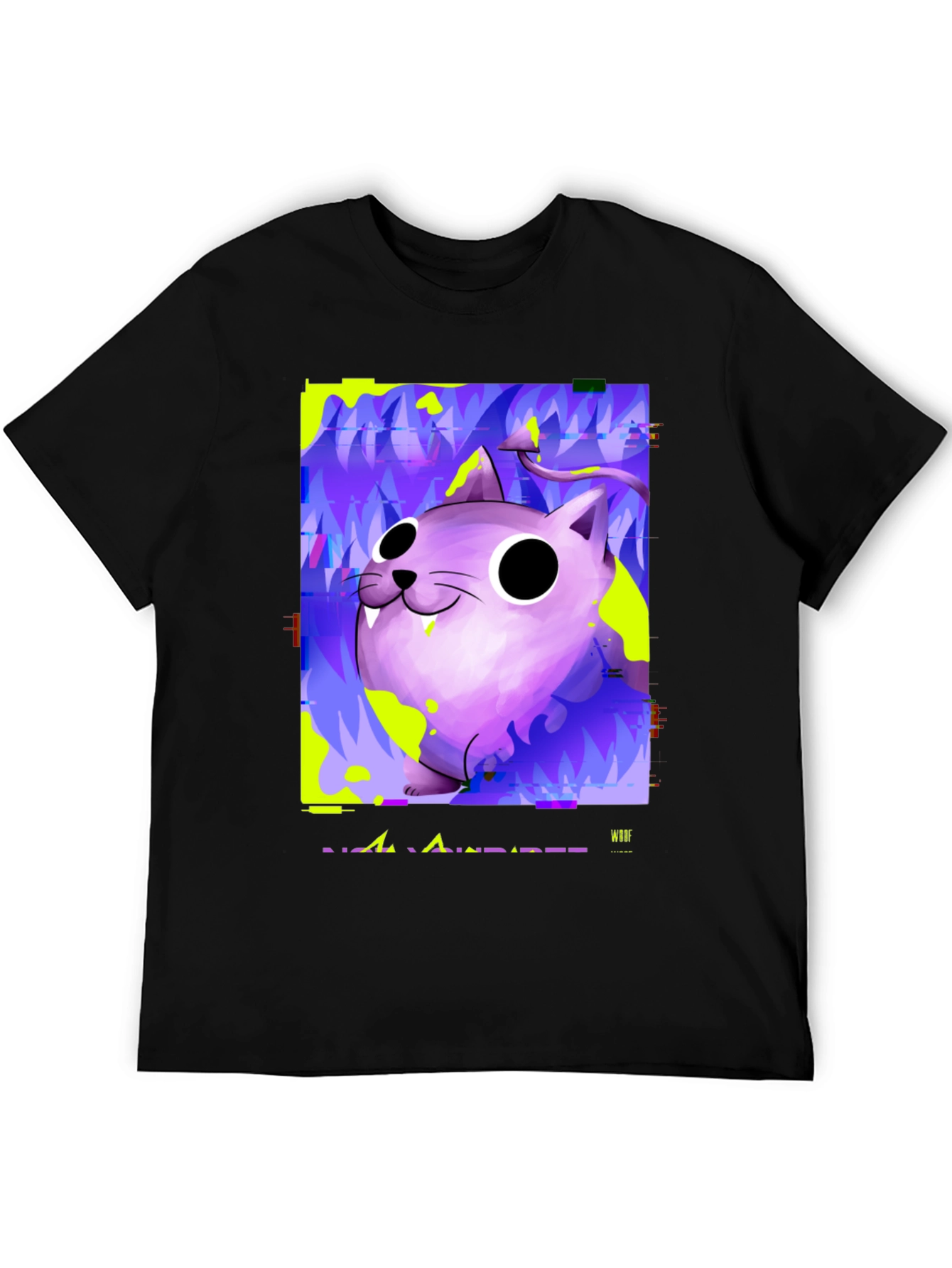 Devil Cat Graphic T-Shirt