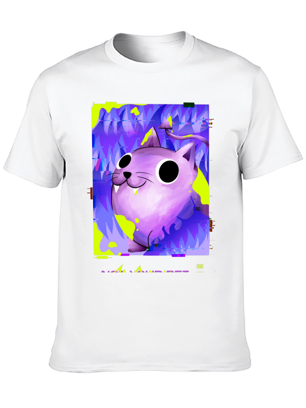 Devil Cat Graphic T-Shirt