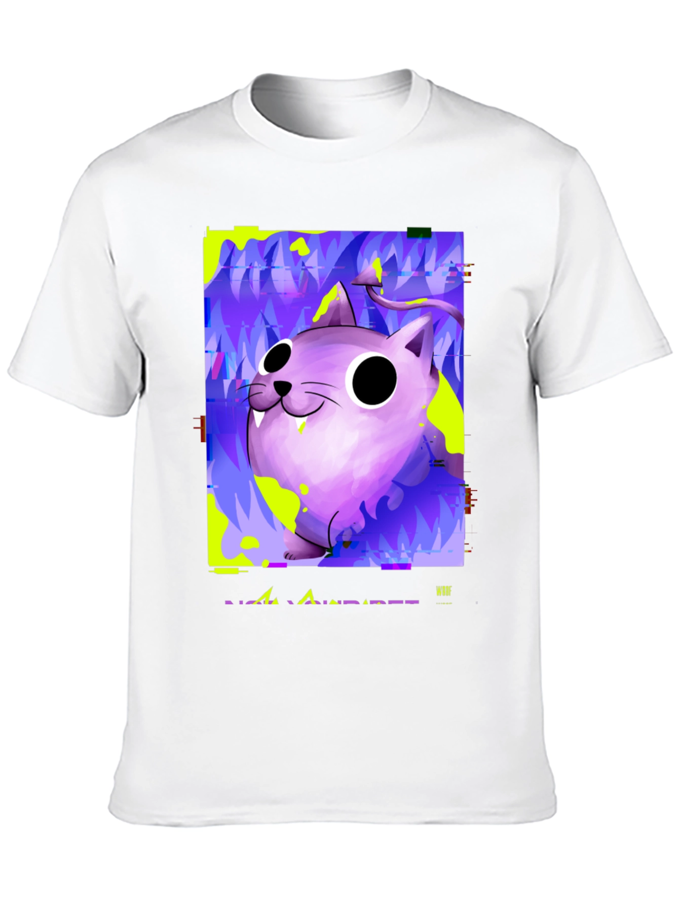 Devil Cat Graphic T-Shirt