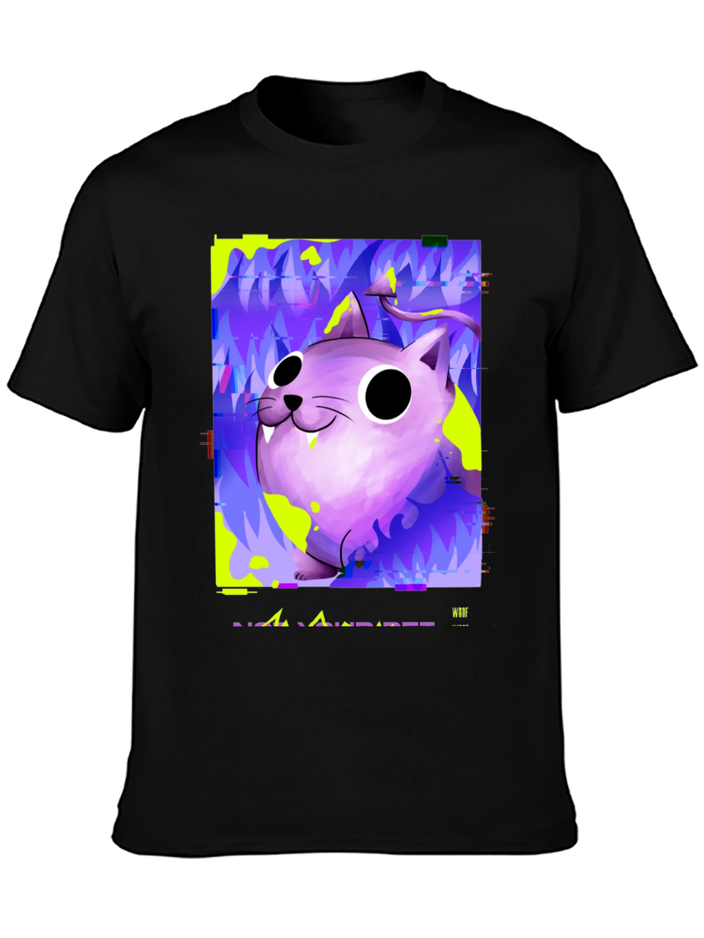 Devil Cat Graphic T-Shirt