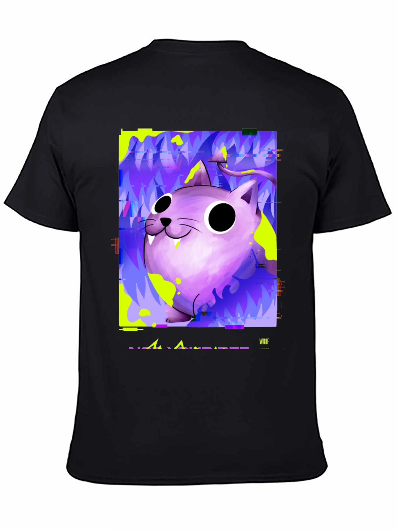 Devil Cat Graphic T-Shirt