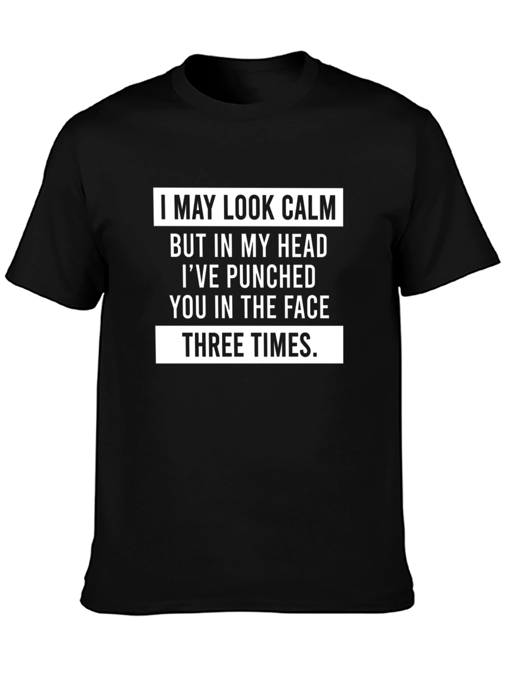 Funny Punched Face T-Shirt