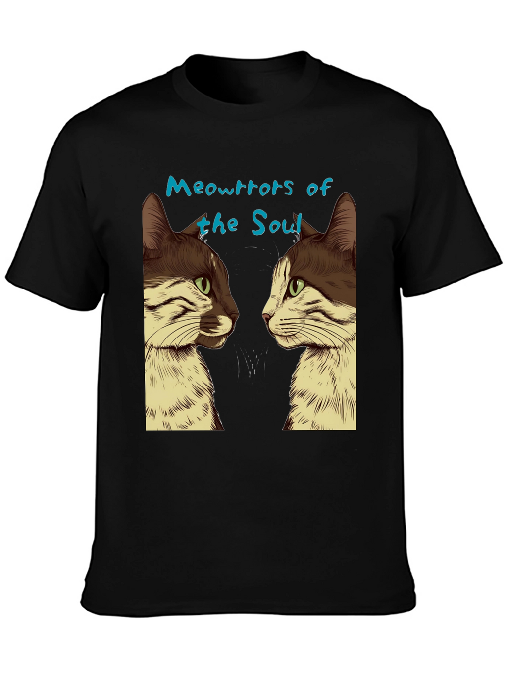 Meowrror of the Soul Graphic Tee