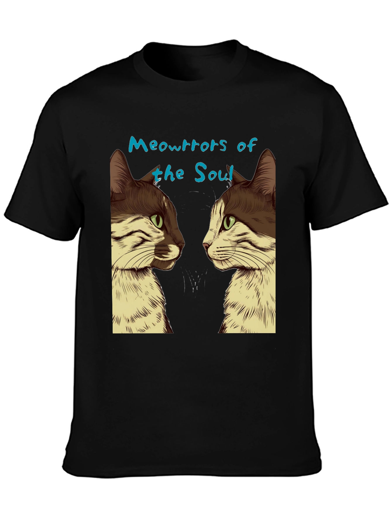 Meowrror of the Soul Graphic Tee