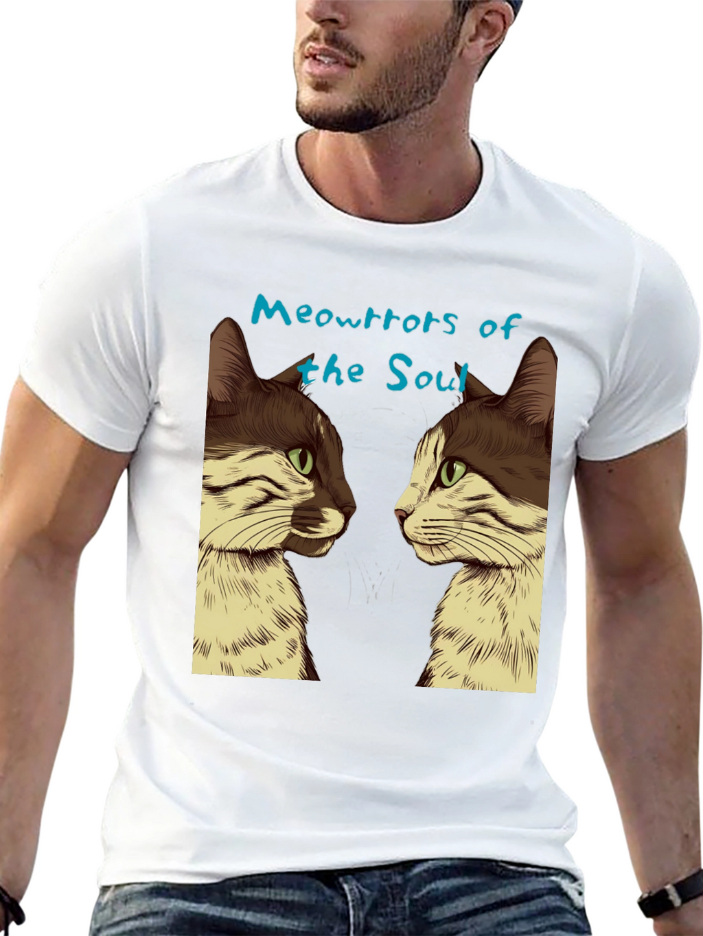 Meowrror of the Soul Graphic Tee