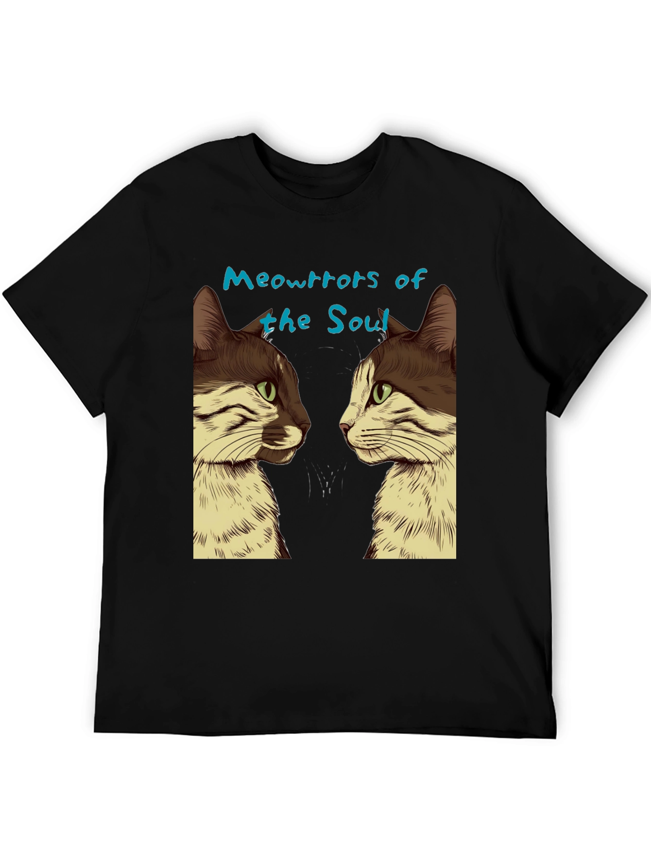 Meowrror of the Soul Graphic Tee