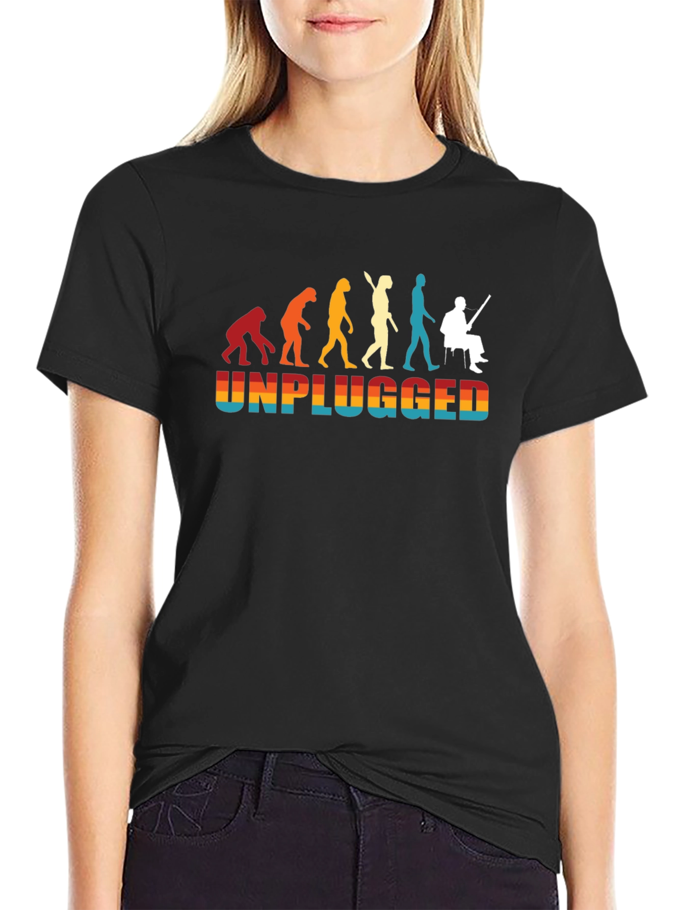 Unplugged Evolution Graphic Tee - Comfort Fit