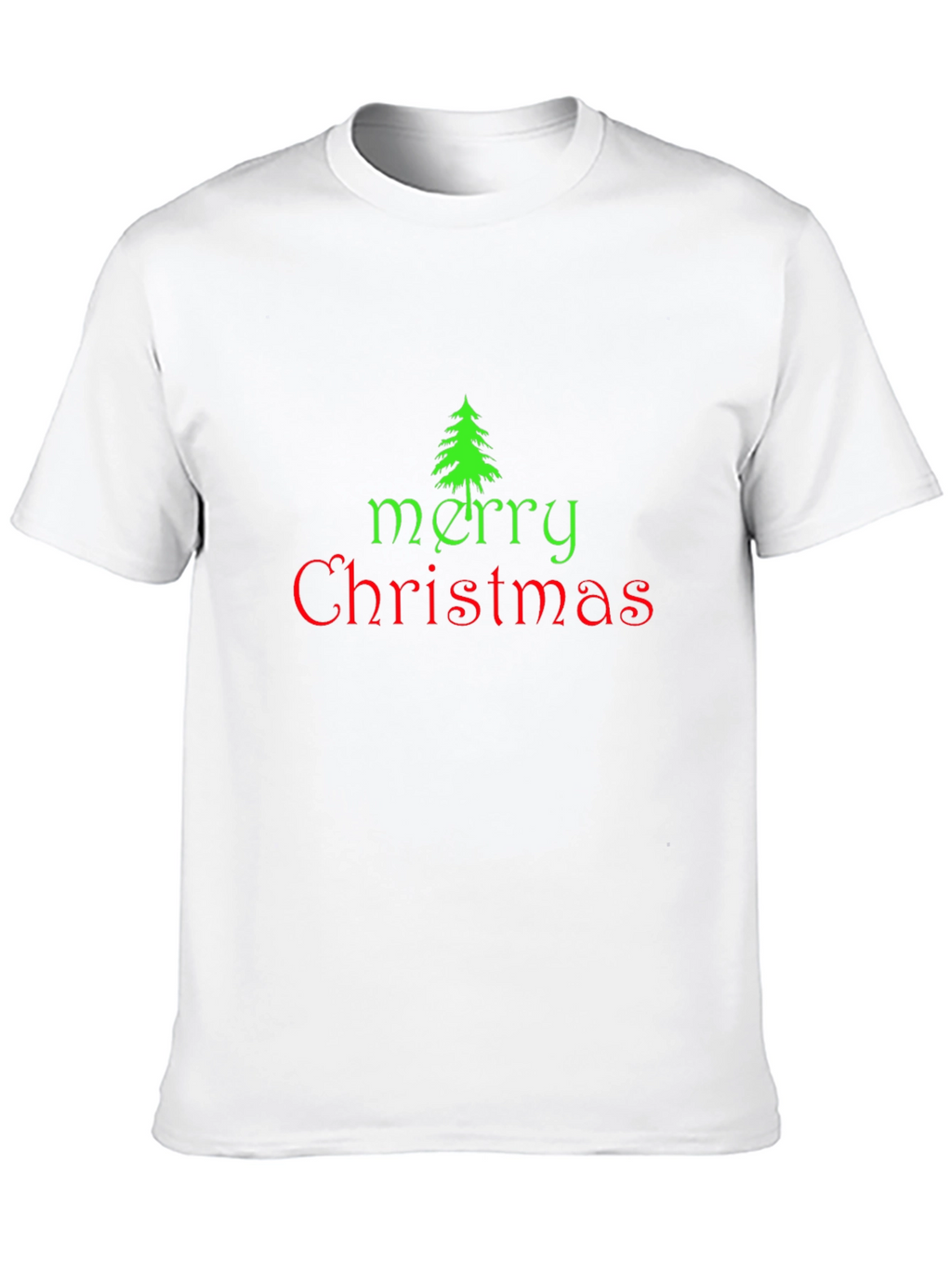 Festive Merry Christmas Graphic Tee