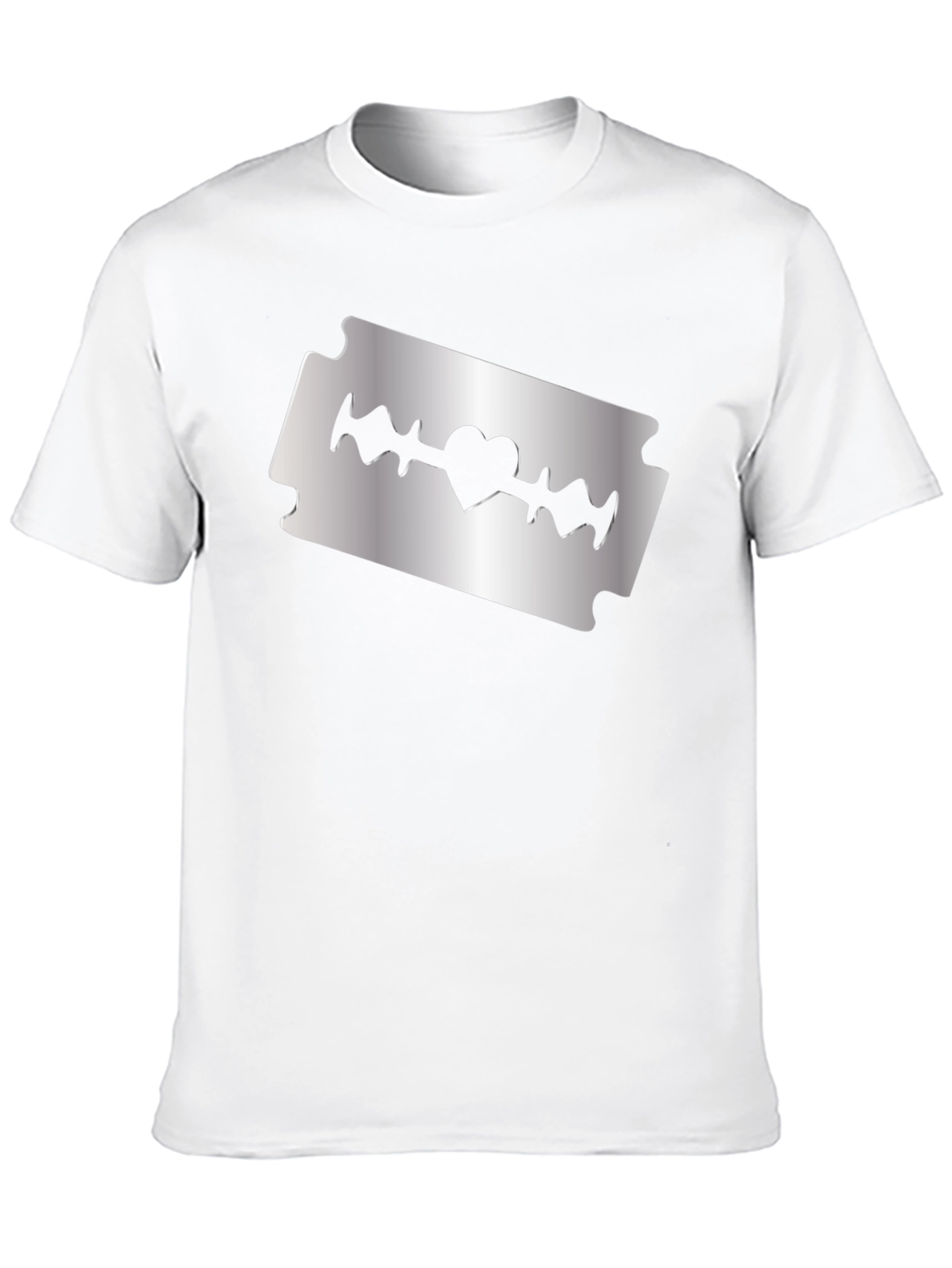 Razor Heart T-Shirt - Edgy & Stylish Tee