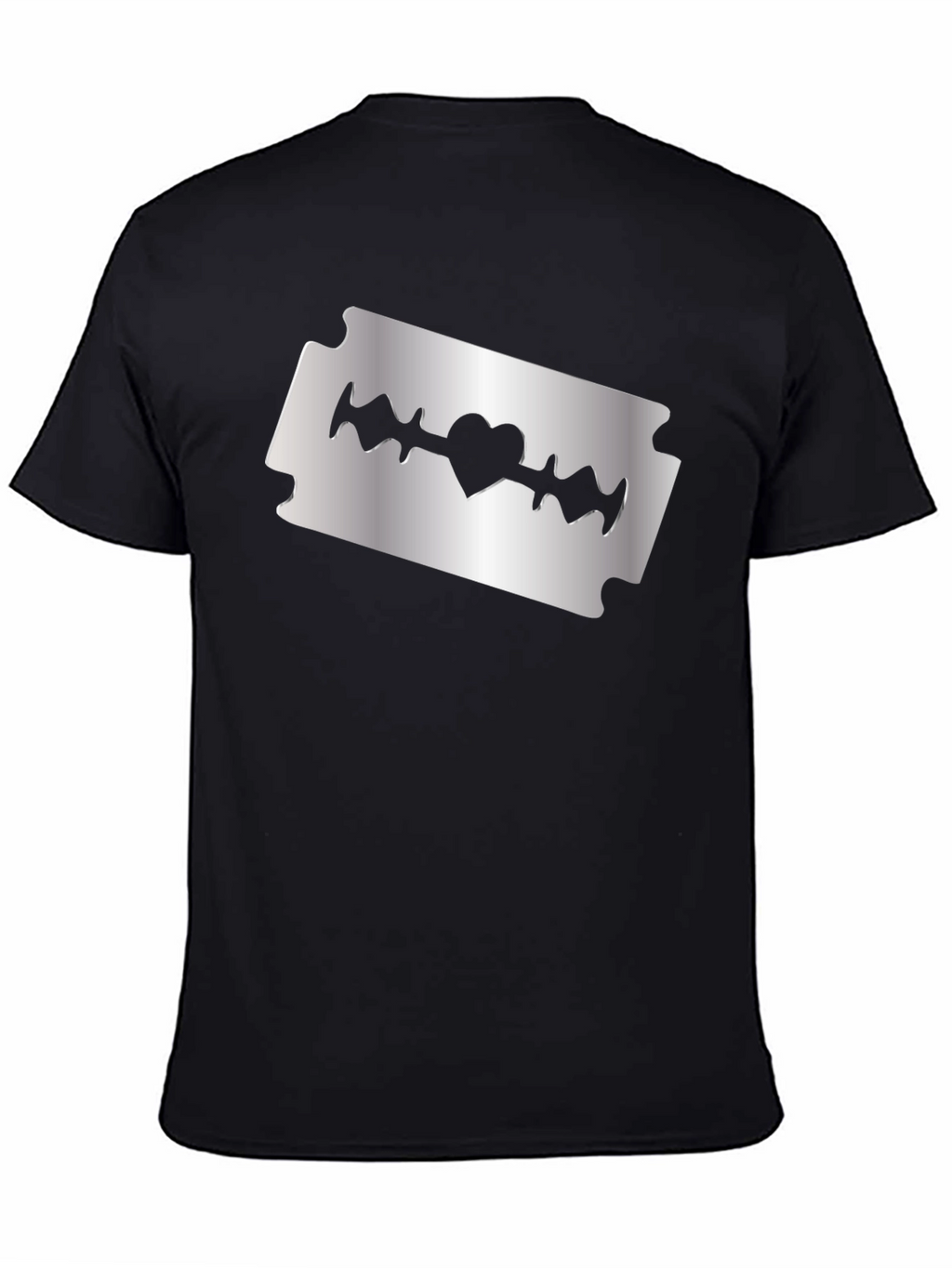 Razor Heart T-Shirt - Edgy & Stylish Tee