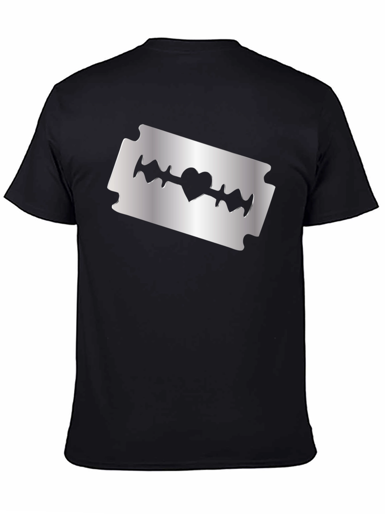 Razor Heart T-Shirt - Edgy & Stylish Tee