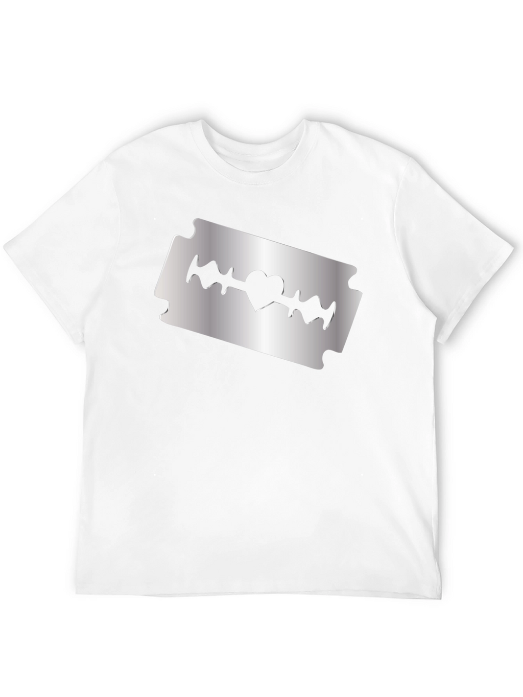 Razor Heart T-Shirt - Edgy & Stylish Tee