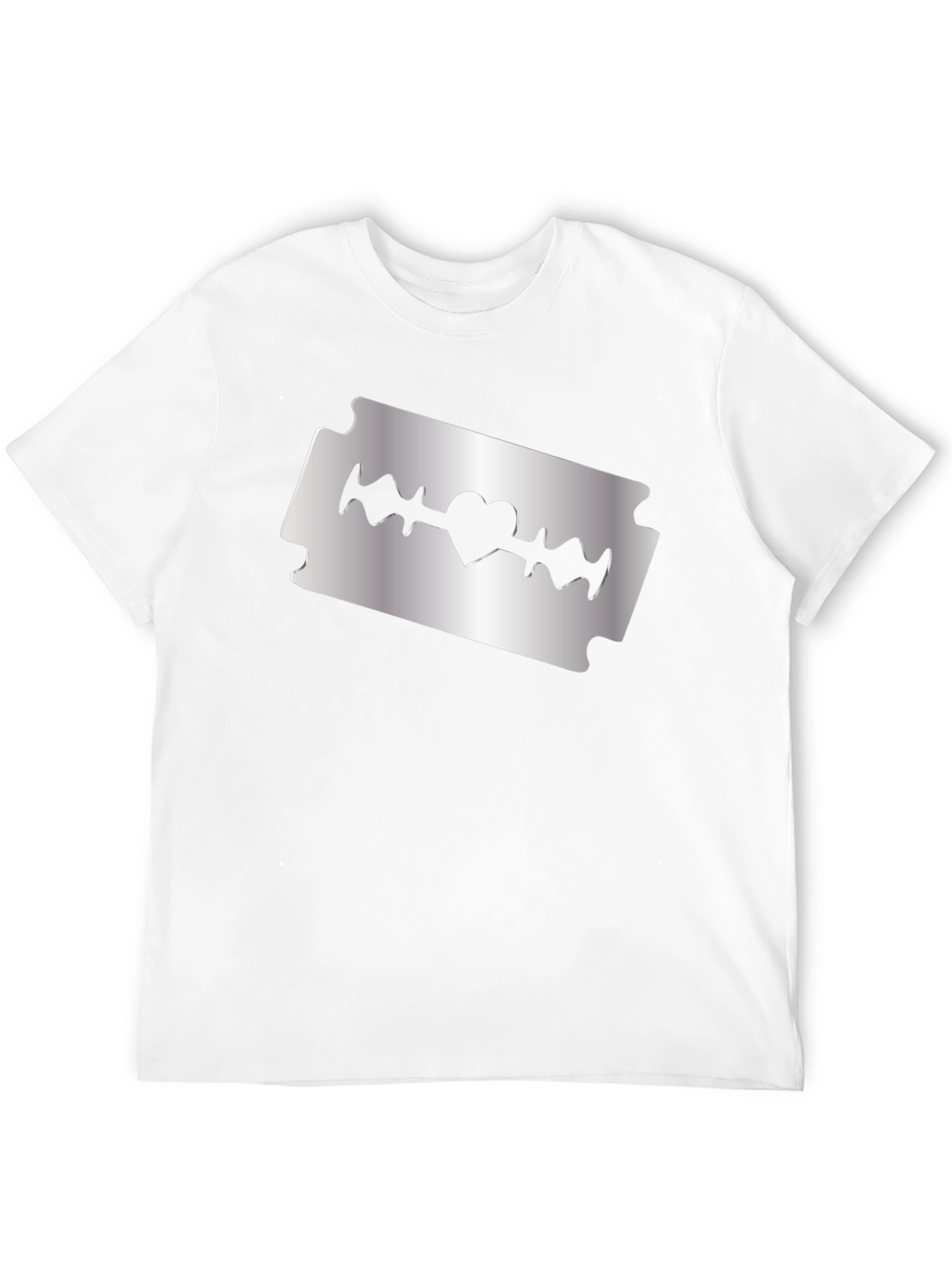 Razor Heart T-Shirt - Edgy & Stylish Tee