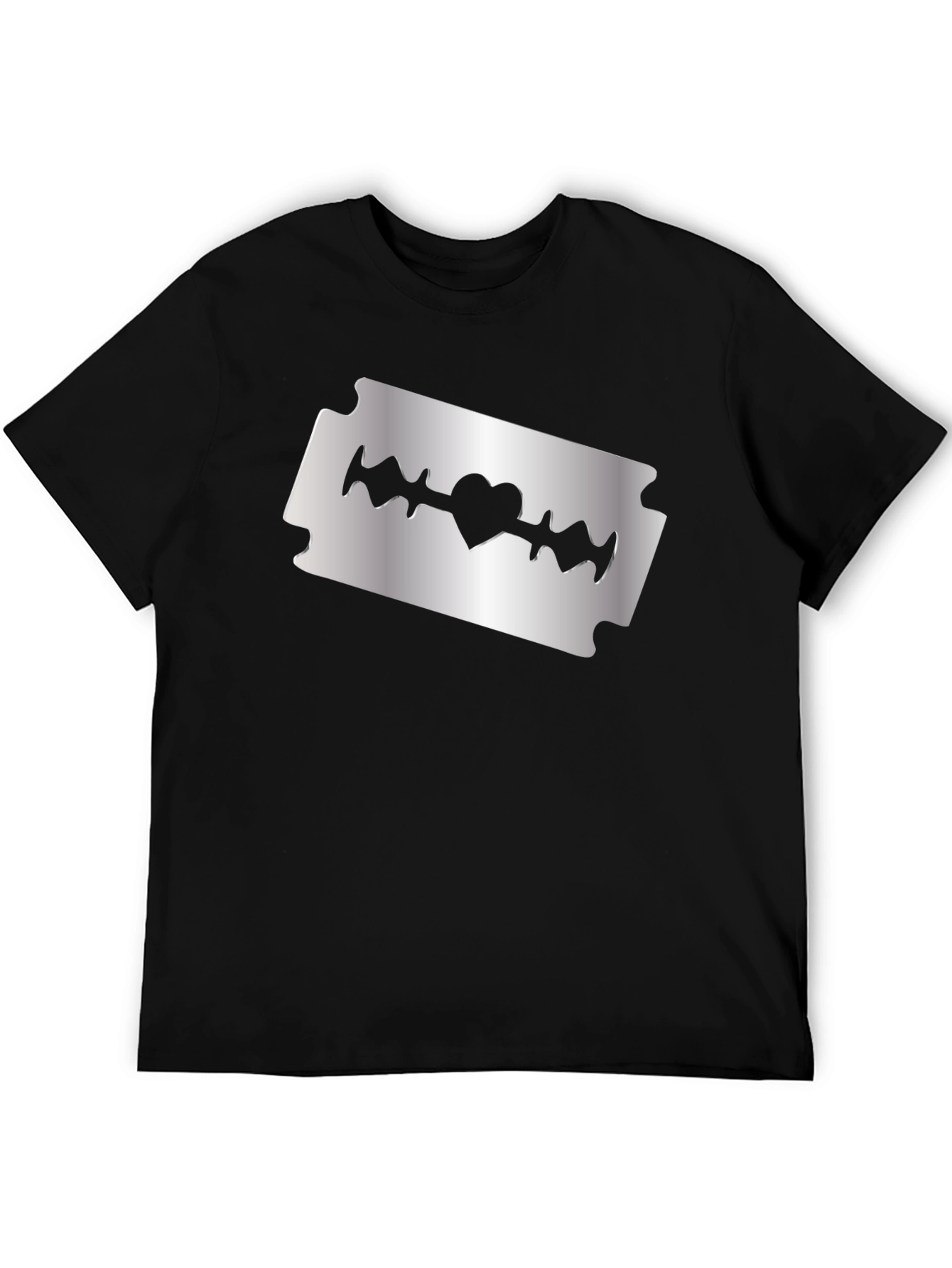 Razor Heart T-Shirt - Edgy & Stylish Tee