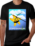 Starfishing.me Ziplining Starfish Graphic Tee