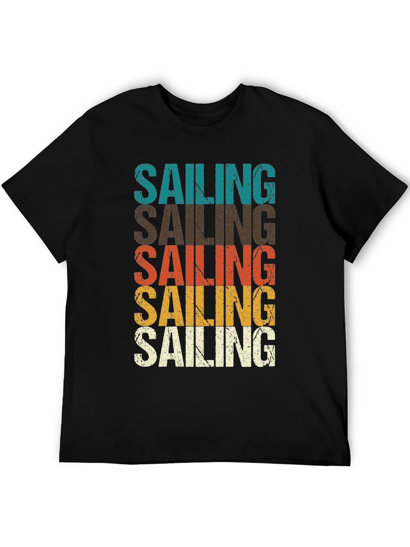 Retro Sailing T-Shirt - Vintage Style Graphic Tee