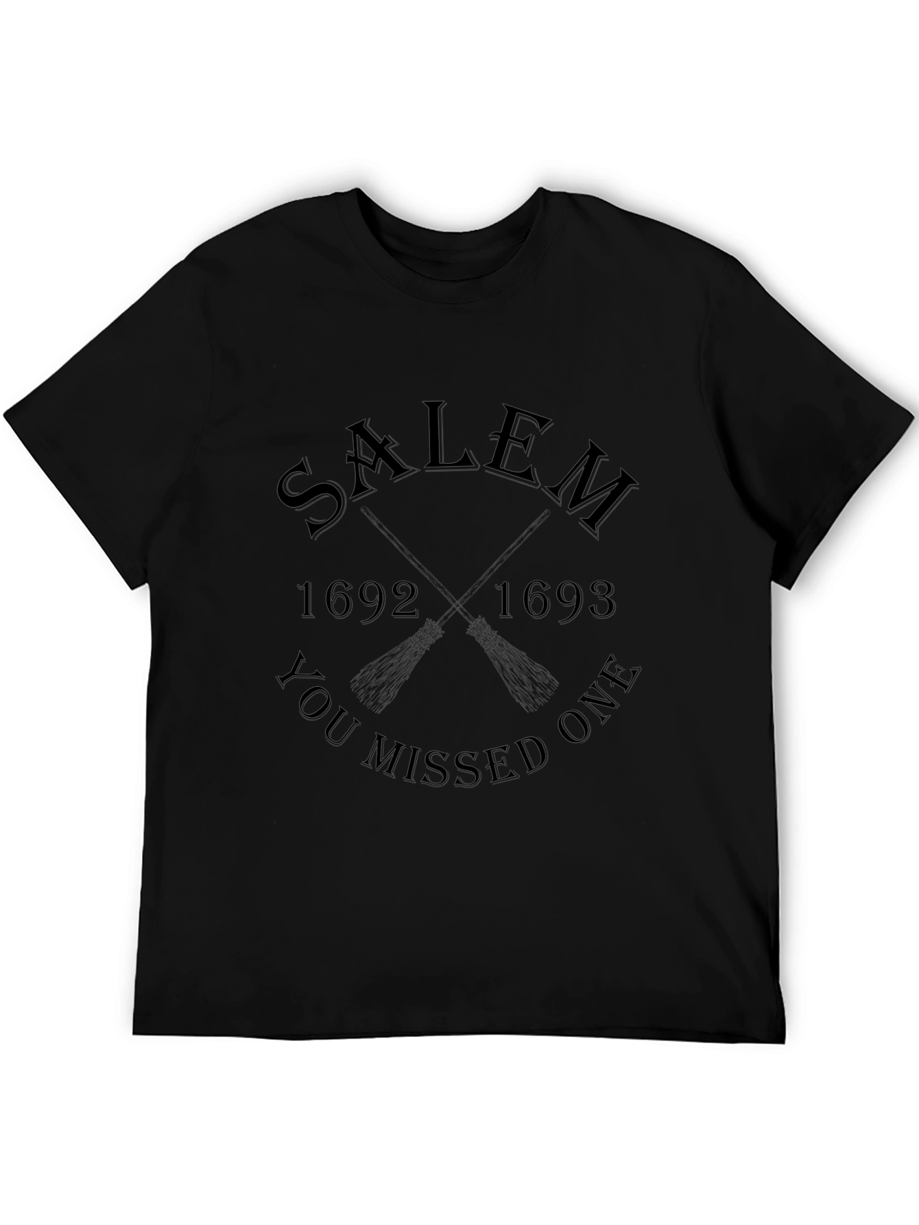 Salem 1692 Black Graphic Tee