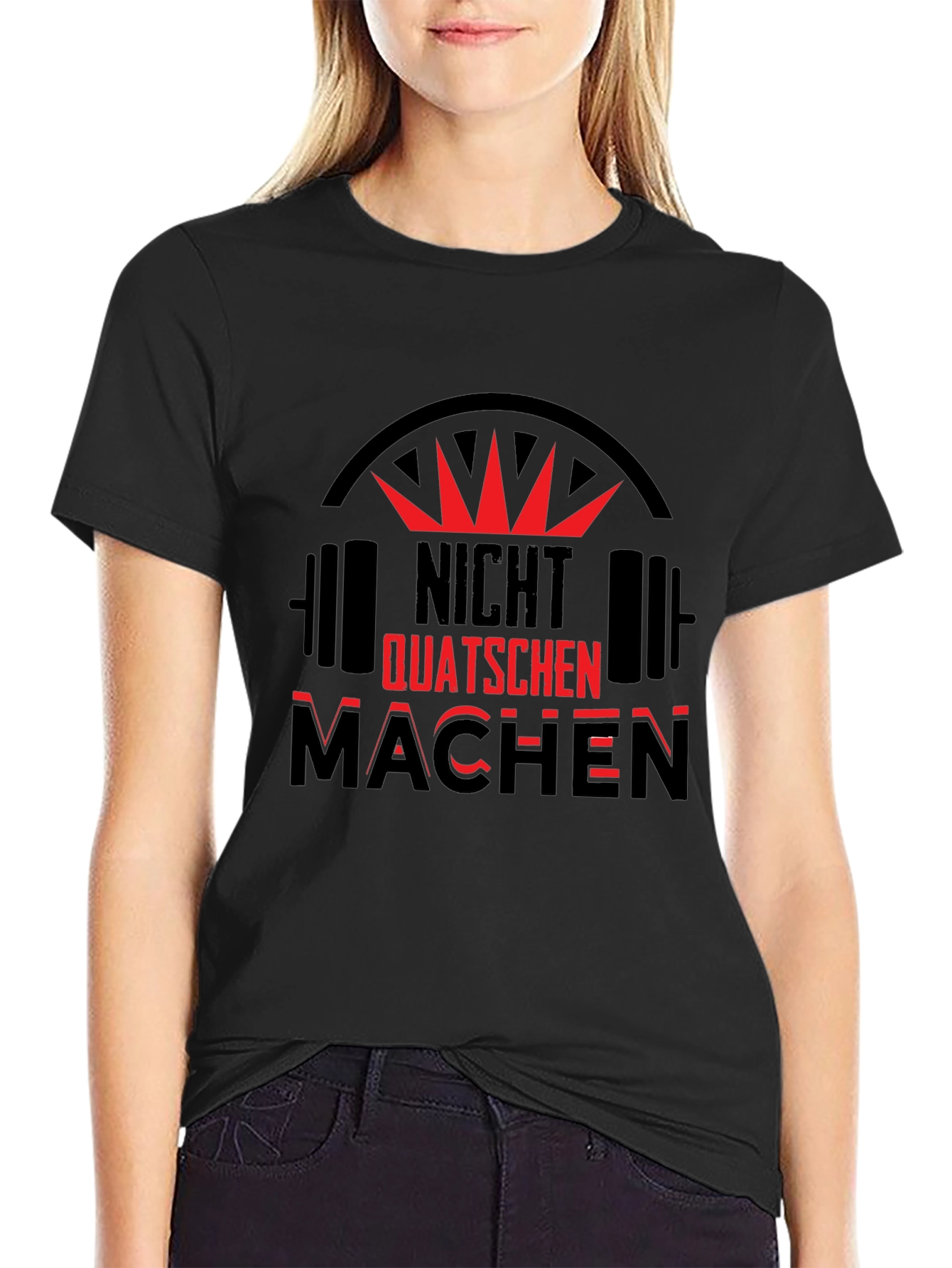 NIGHT QUATSCHEN MACHEN Gym T-Shirt