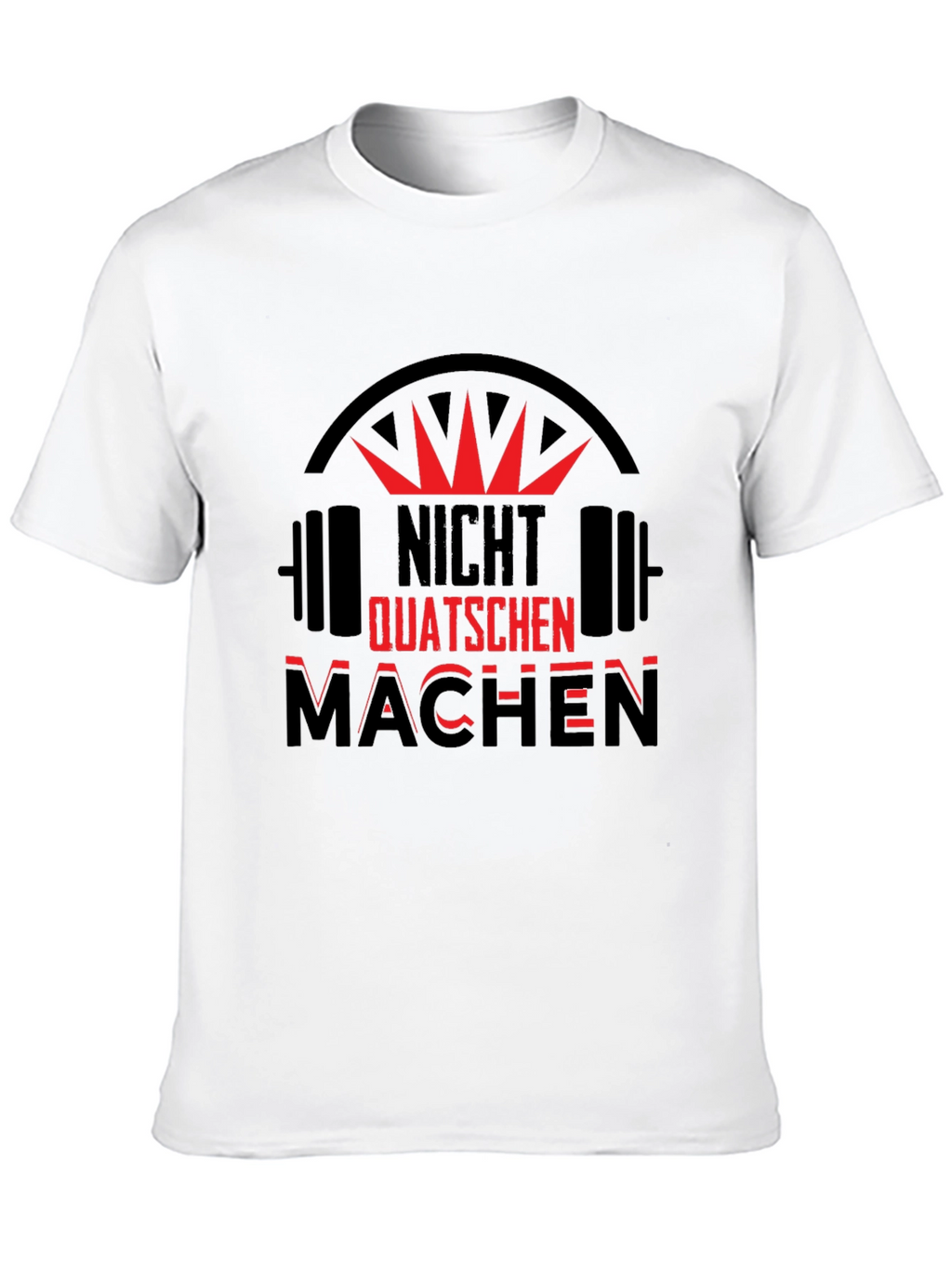 NIGHT QUATSCHEN MACHEN Gym T-Shirt