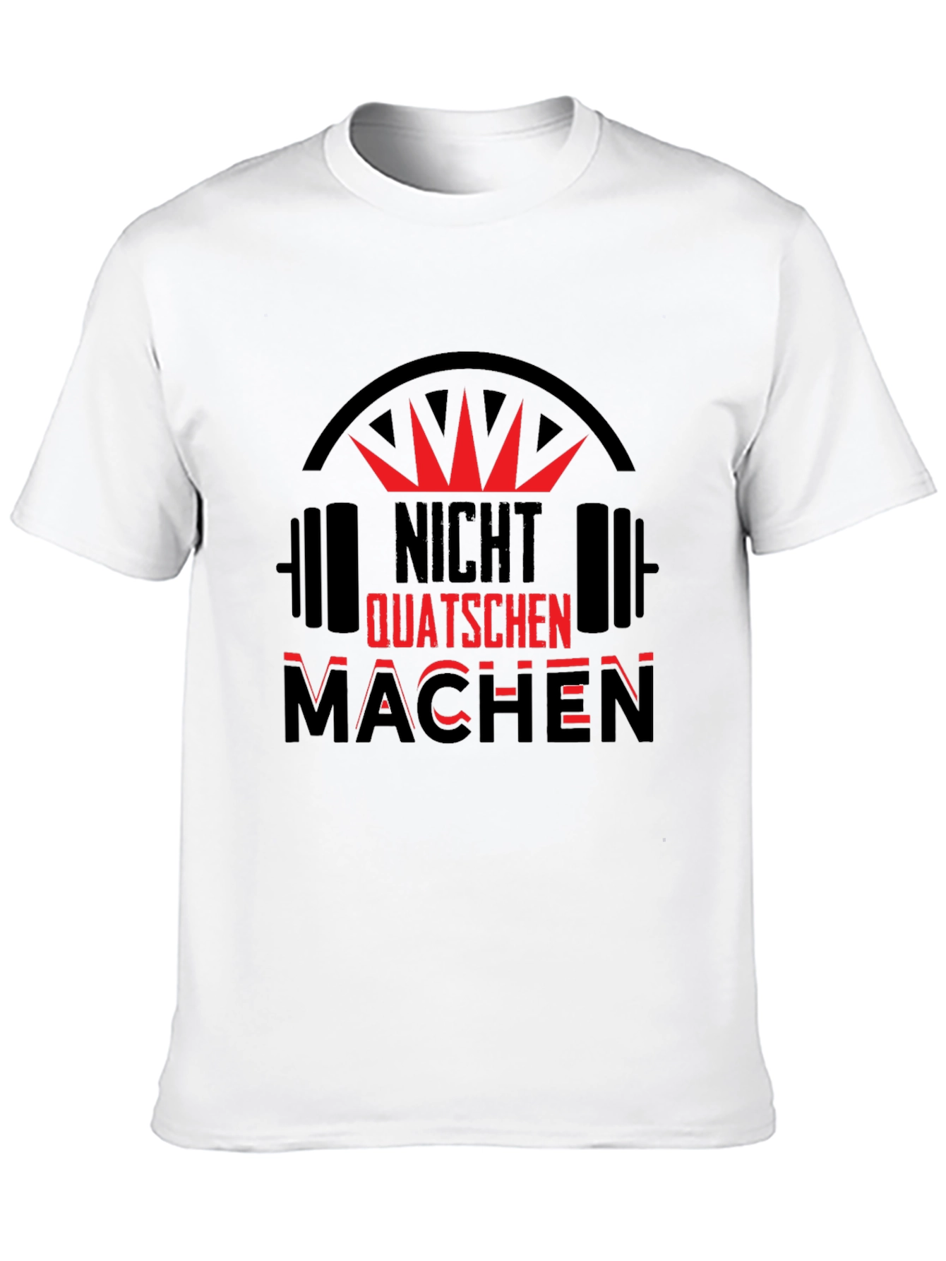 NIGHT QUATSCHEN MACHEN Gym T-Shirt
