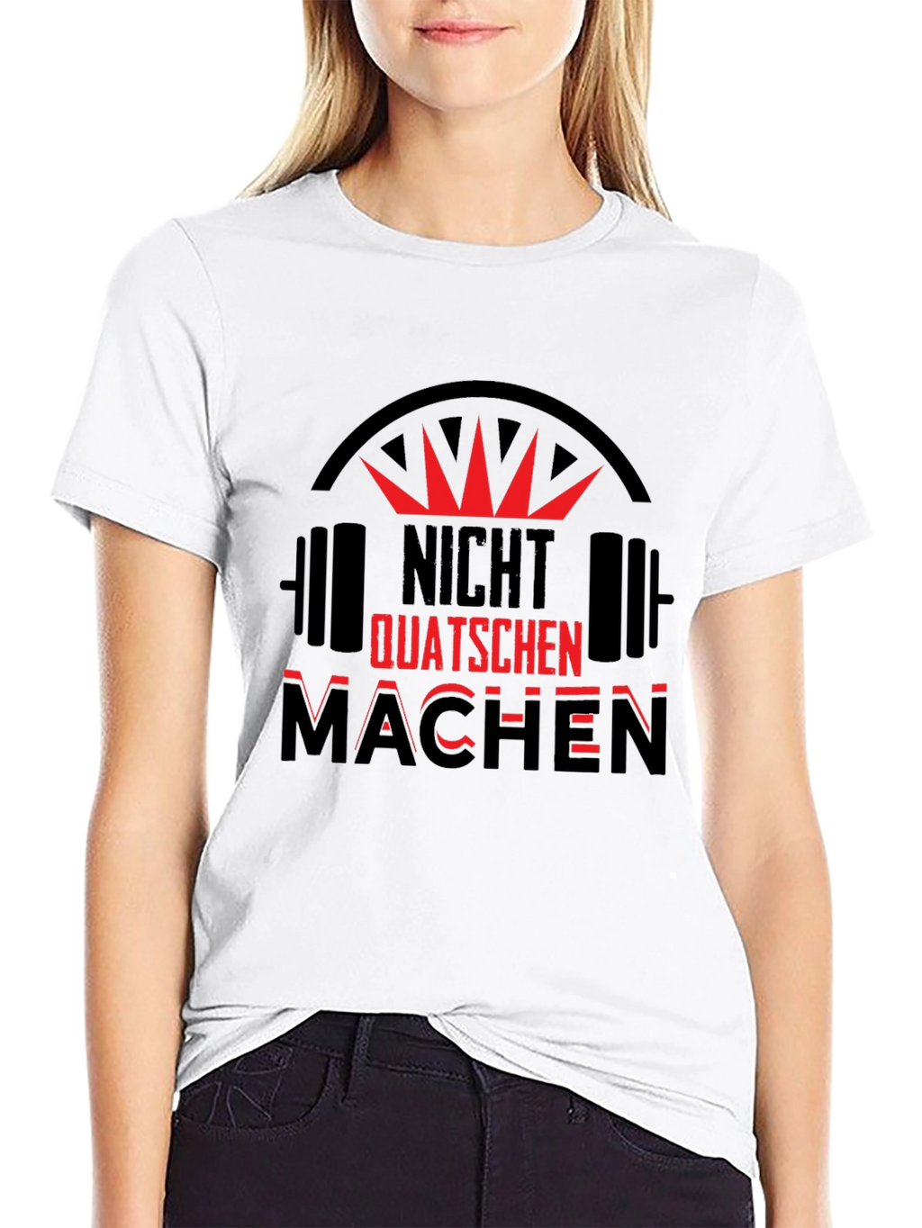 NIGHT QUATSCHEN MACHEN Gym T-Shirt