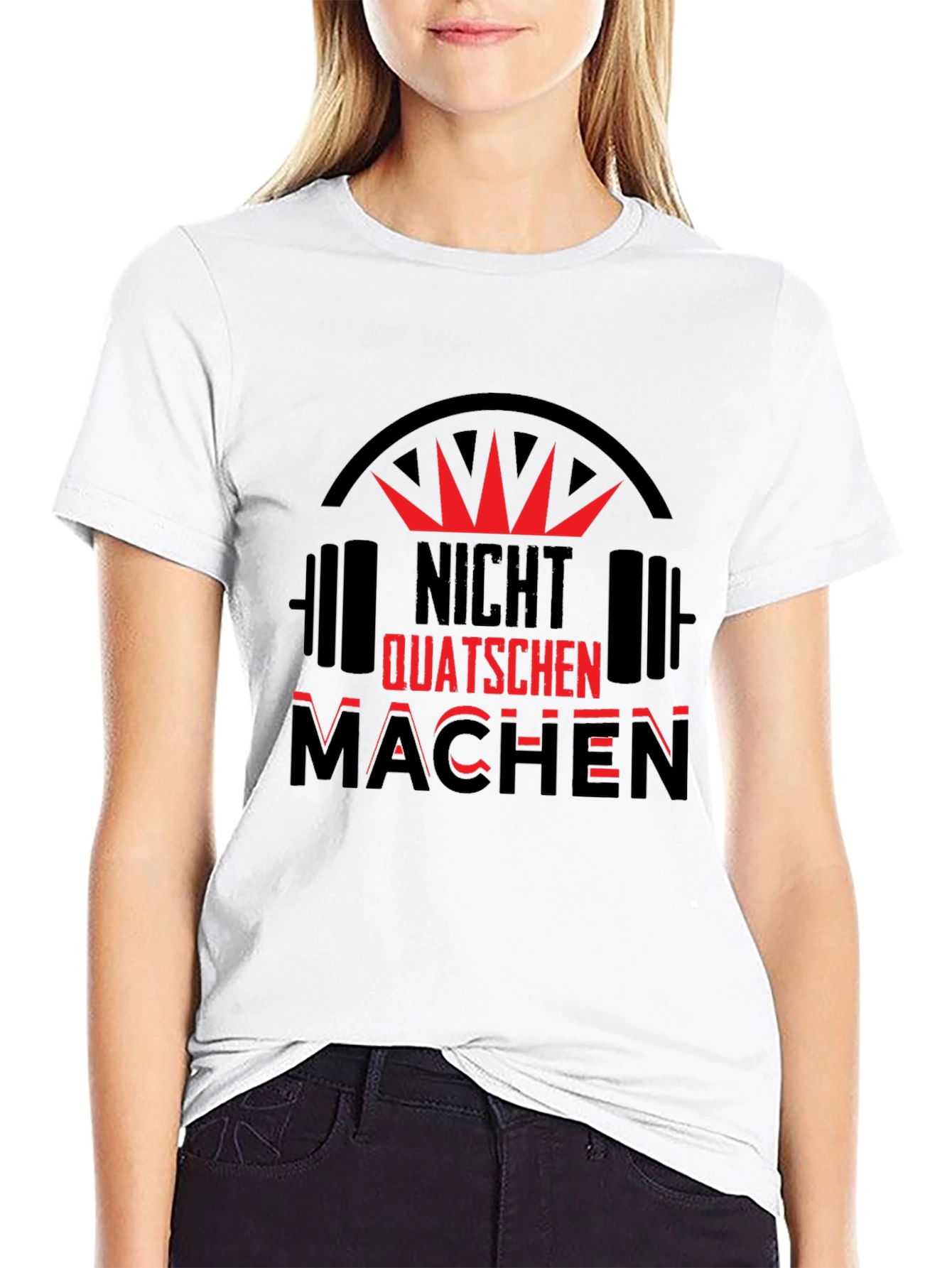 NIGHT QUATSCHEN MACHEN Gym T-Shirt