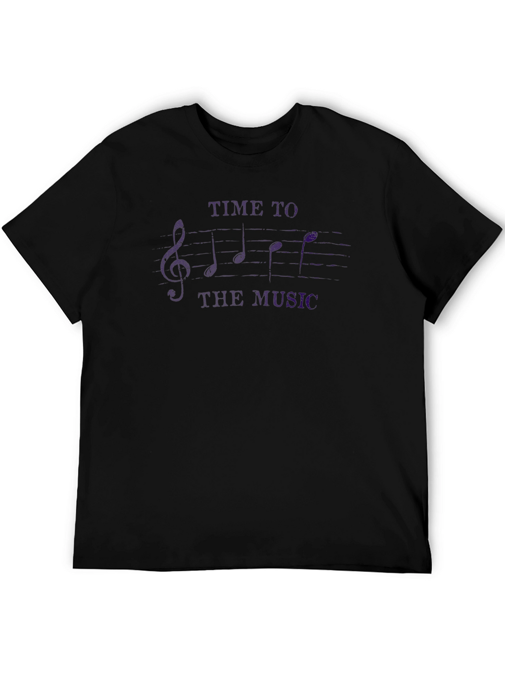 Time to Face the Music Black T-Shirt
