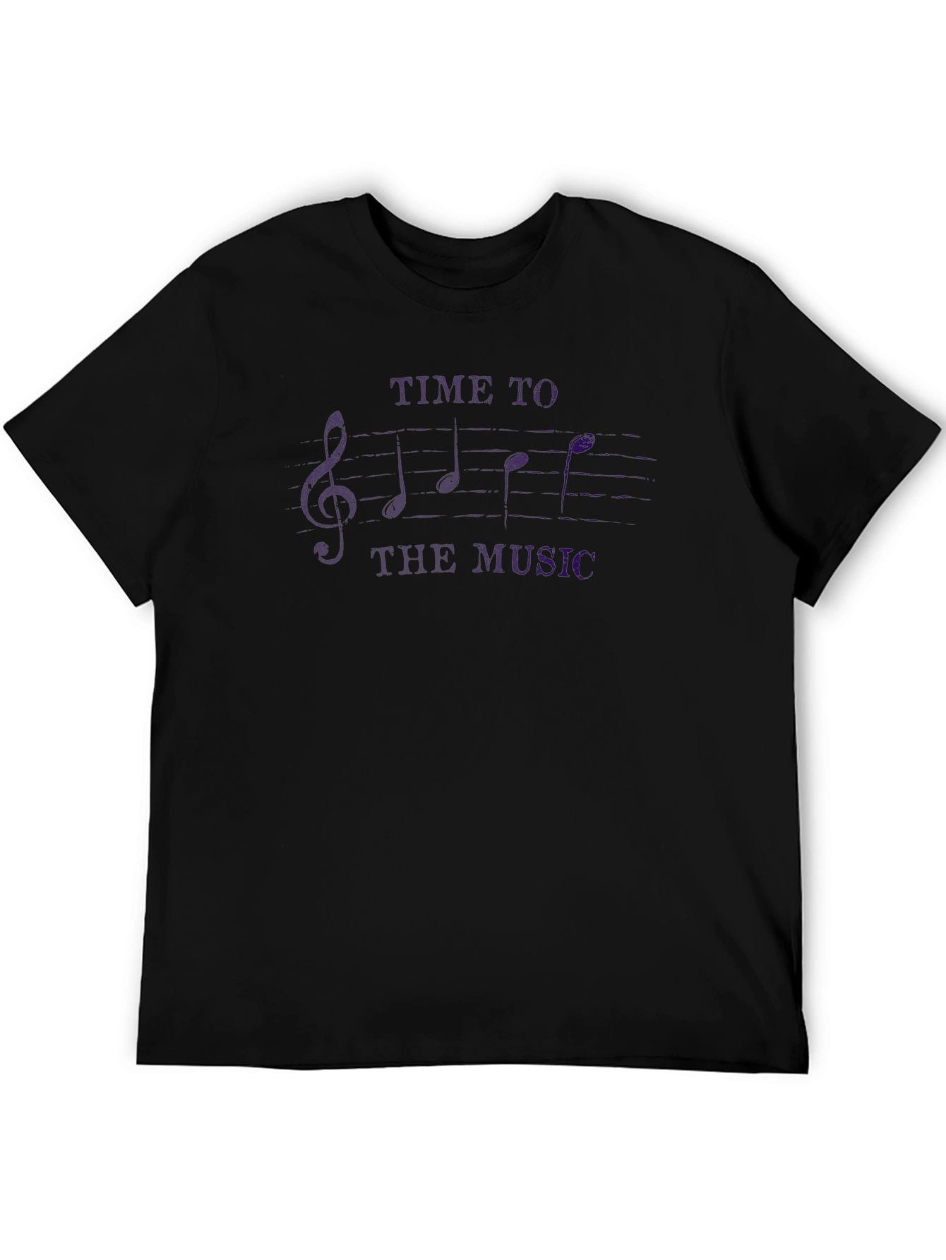 Time to Face the Music Black T-Shirt
