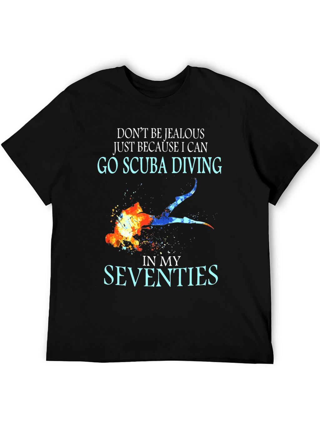Scuba Diving Seventies T-Shirt