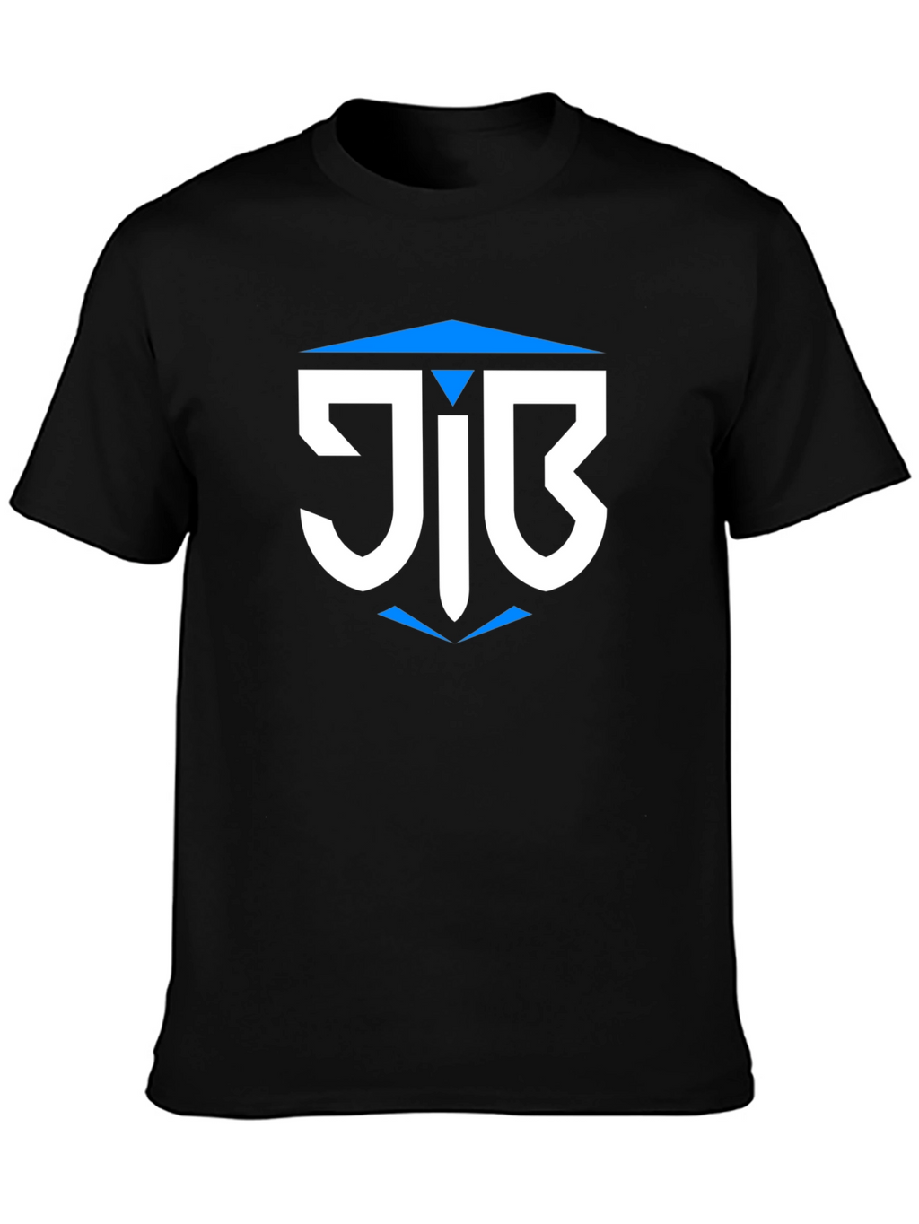 Geometric Logo Tee - Mens Black Graphic T-Shirt