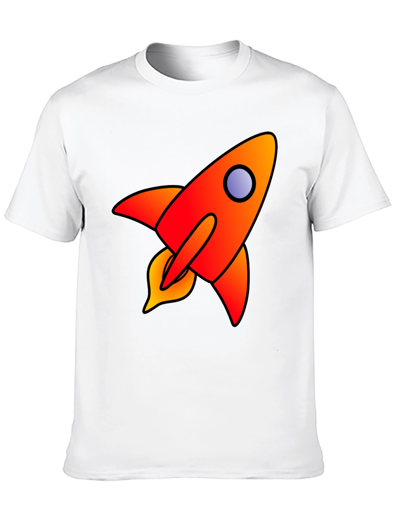 Rocket Graphic Tee - Blast Off in Style!