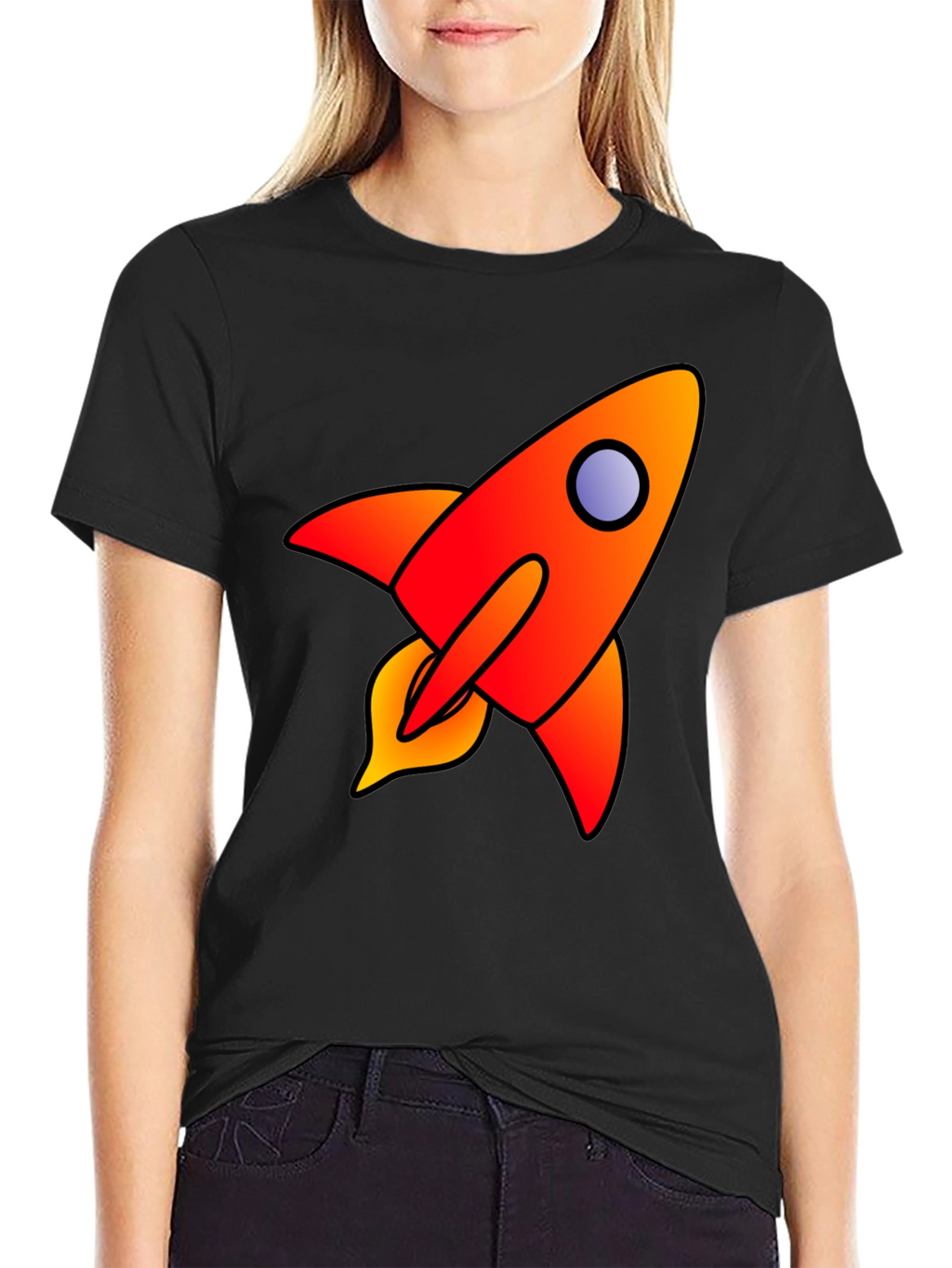 Rocket Graphic Tee - Blast Off in Style!