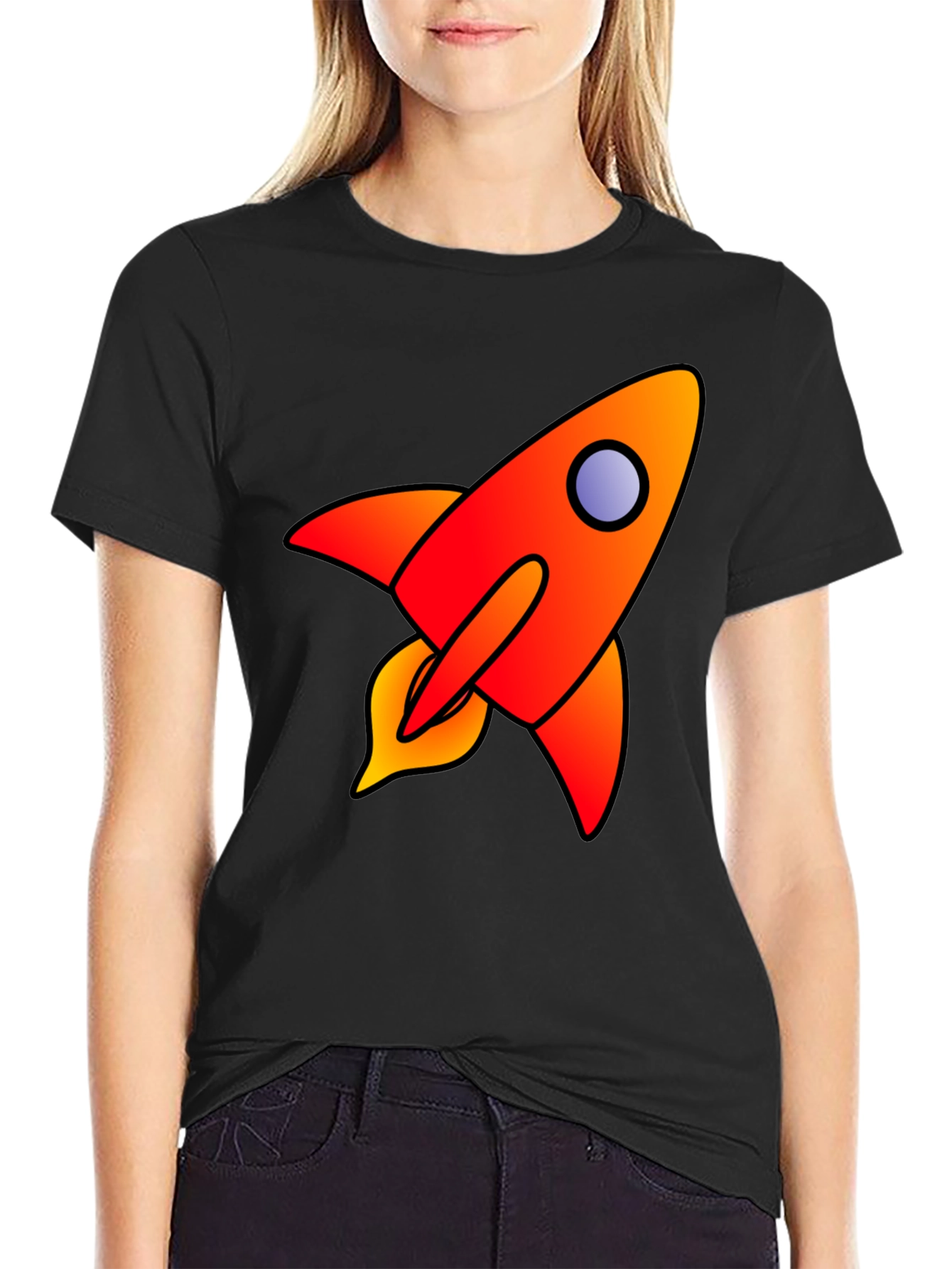 Rocket Graphic Tee - Blast Off in Style!