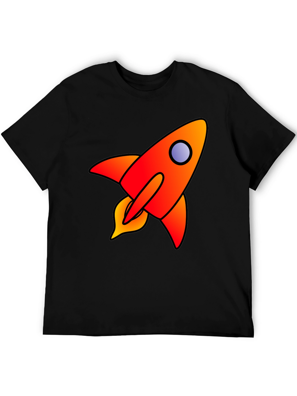 Rocket Graphic Tee - Blast Off in Style!